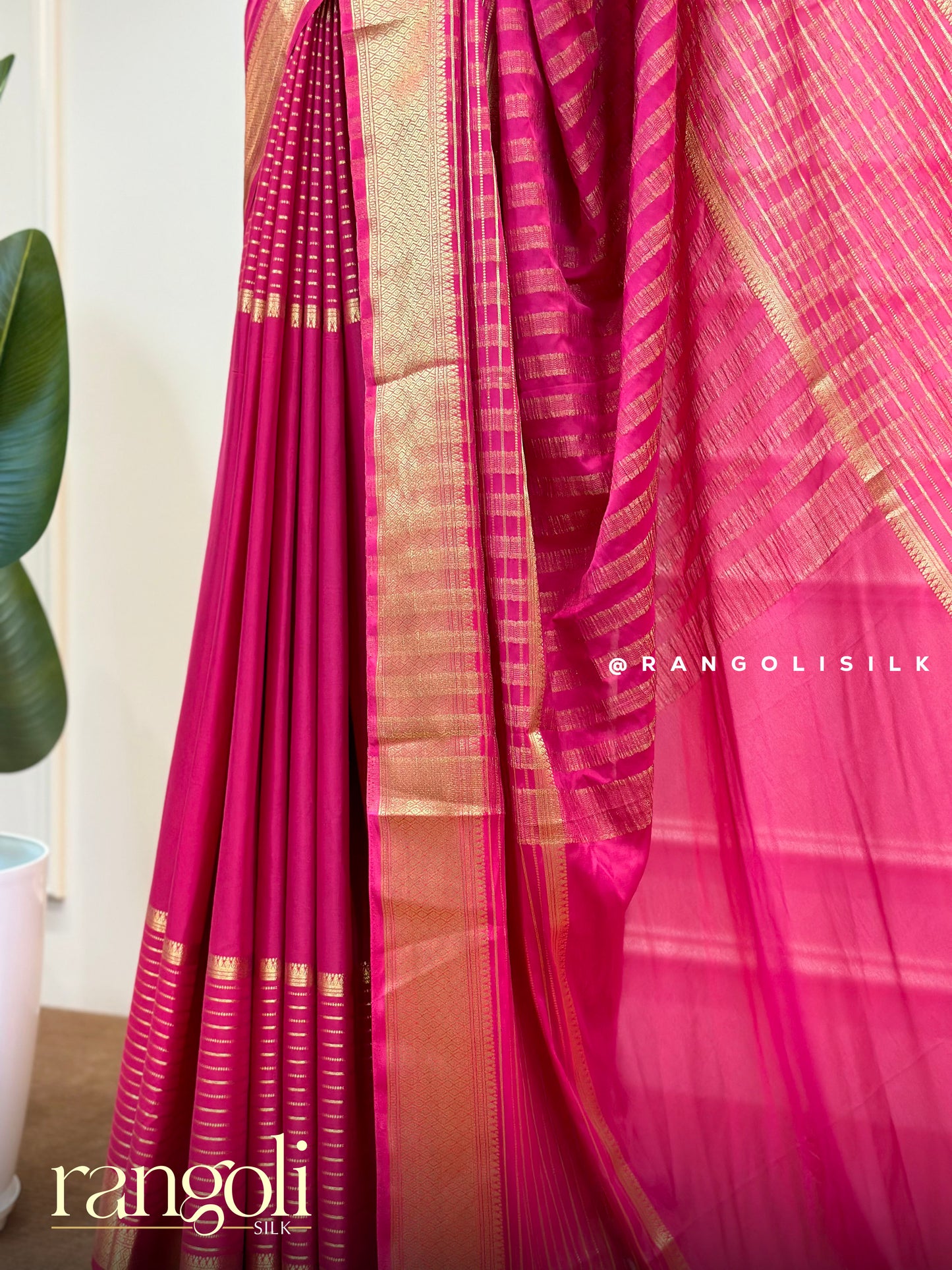 Elegant Semi Mysore Silk Saree – Lightweight & Graceful in Stunning Shades - Post 465