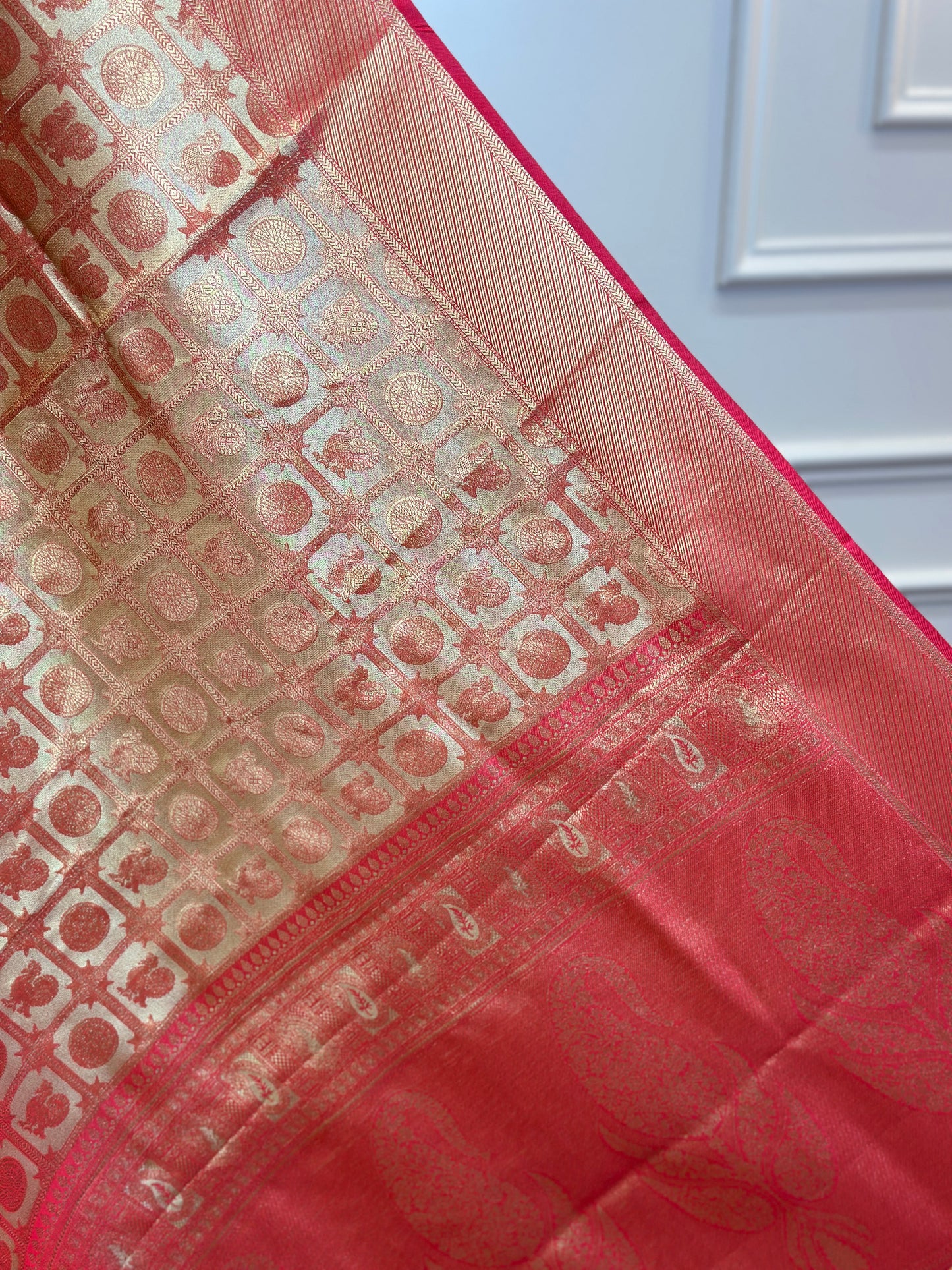 Semi Tissue Silk Saree with Soft Shimmer - Post 765