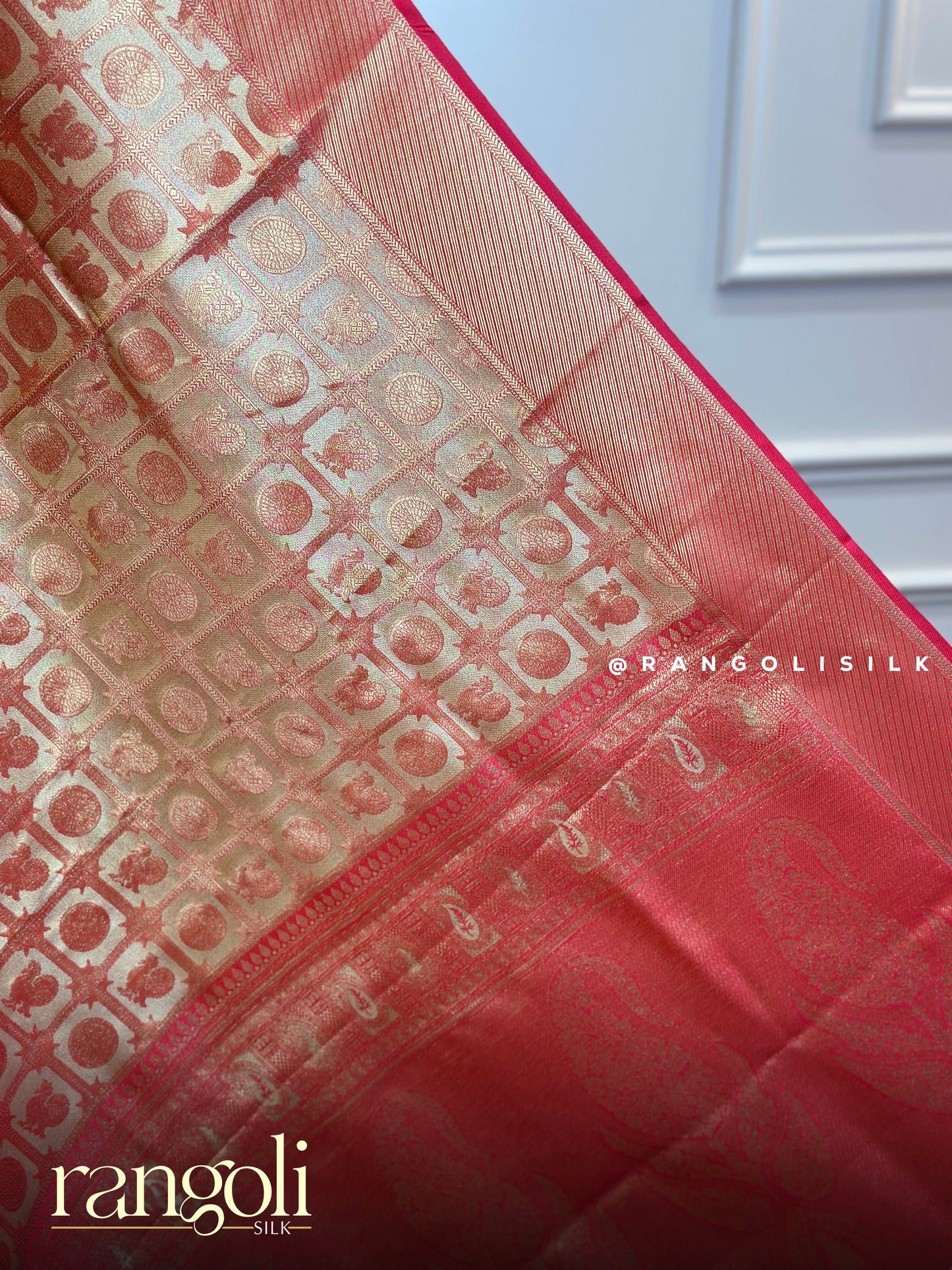 Semi Tissue Silk Saree with Soft Shimmer - Post 765