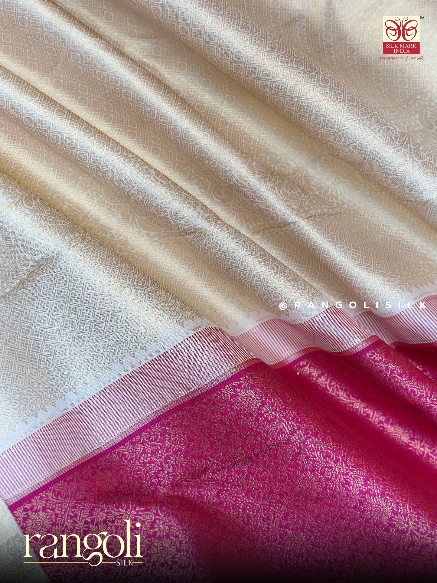Pure Kanjivaram Silk Saree in Rich Regal Colours - Post 689