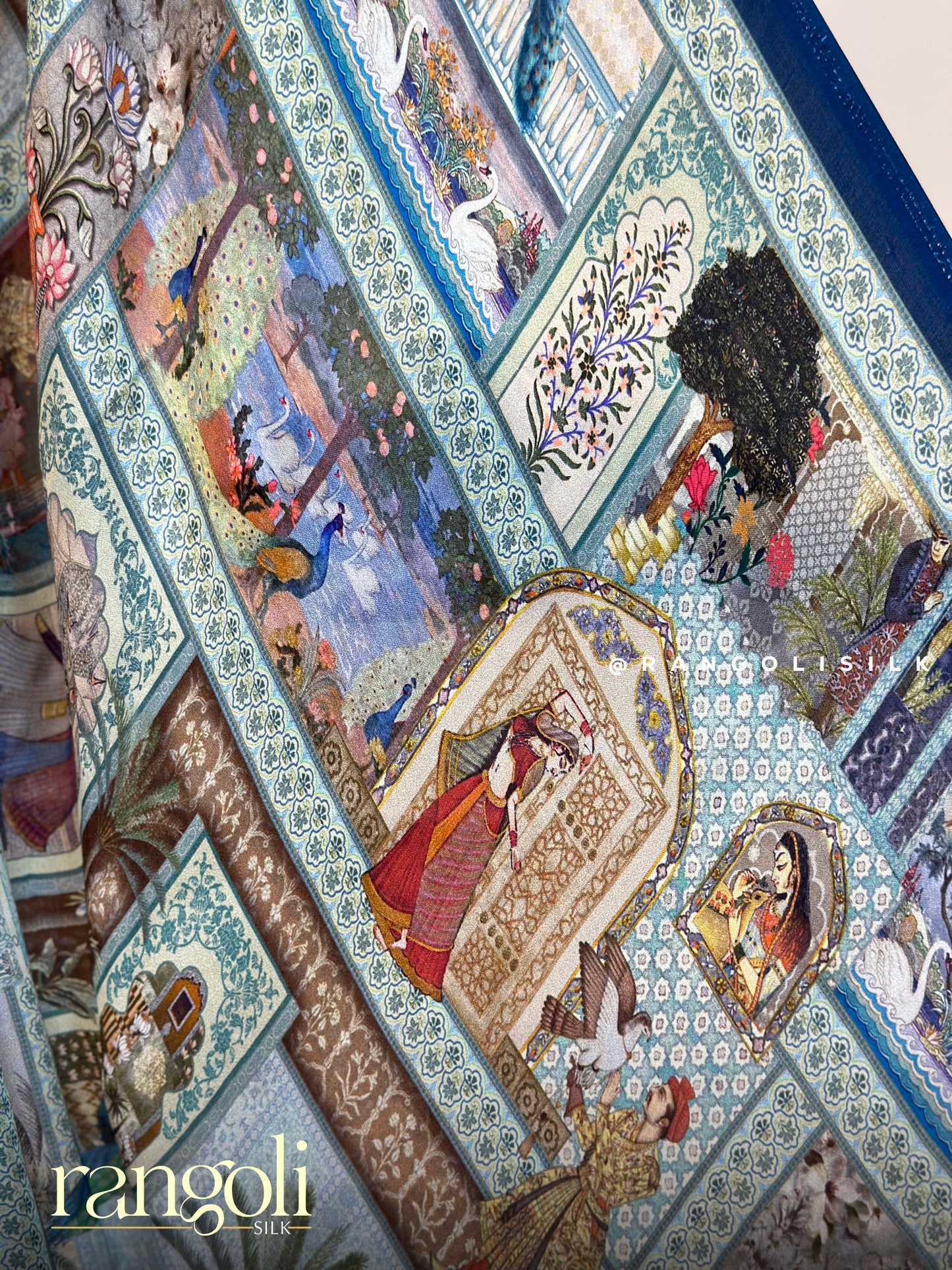 Banaras Silk Saree with Miniature Motifs - Post 480