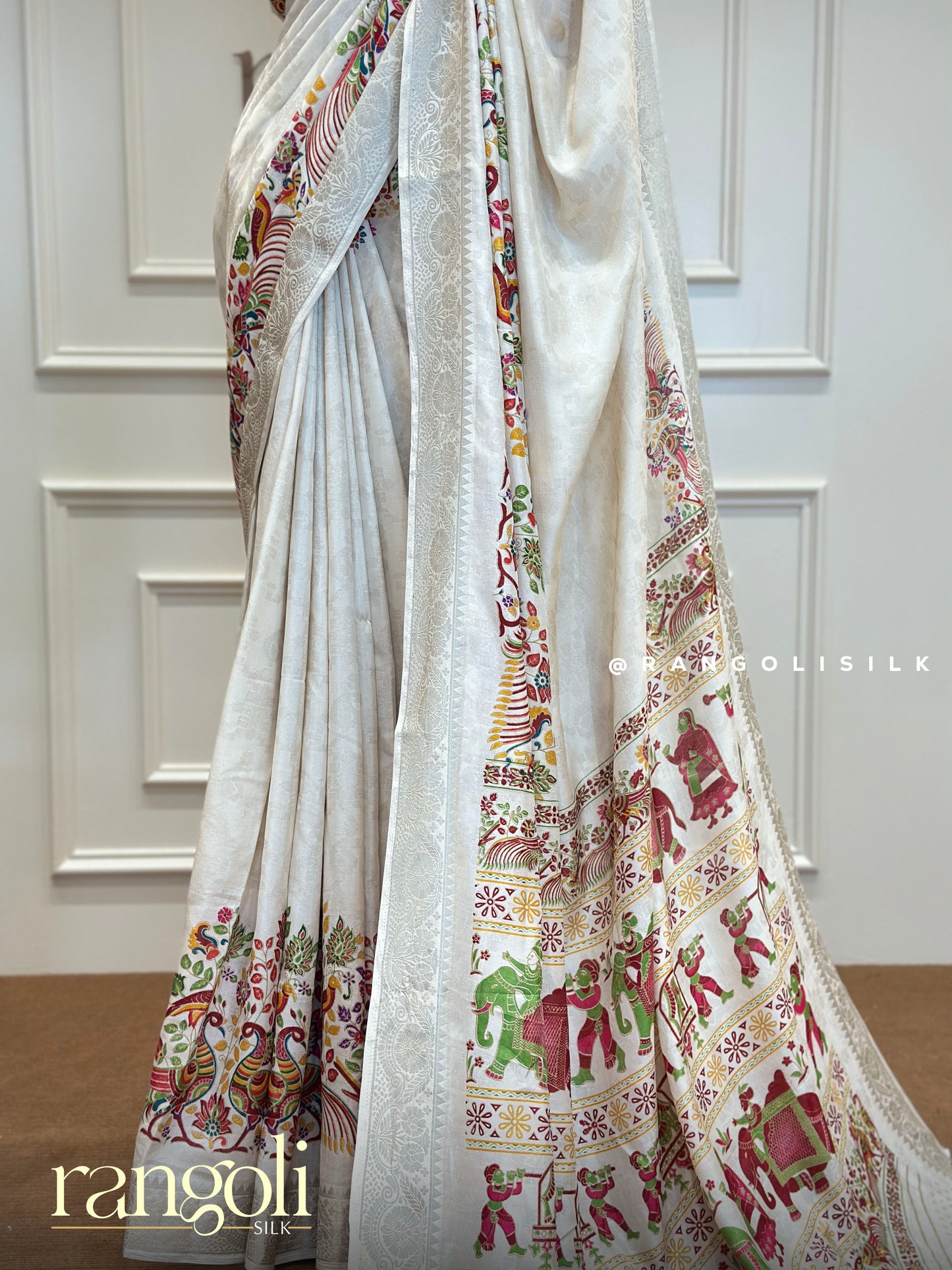 Banaras Saree with Intricate Motifs - Post 374