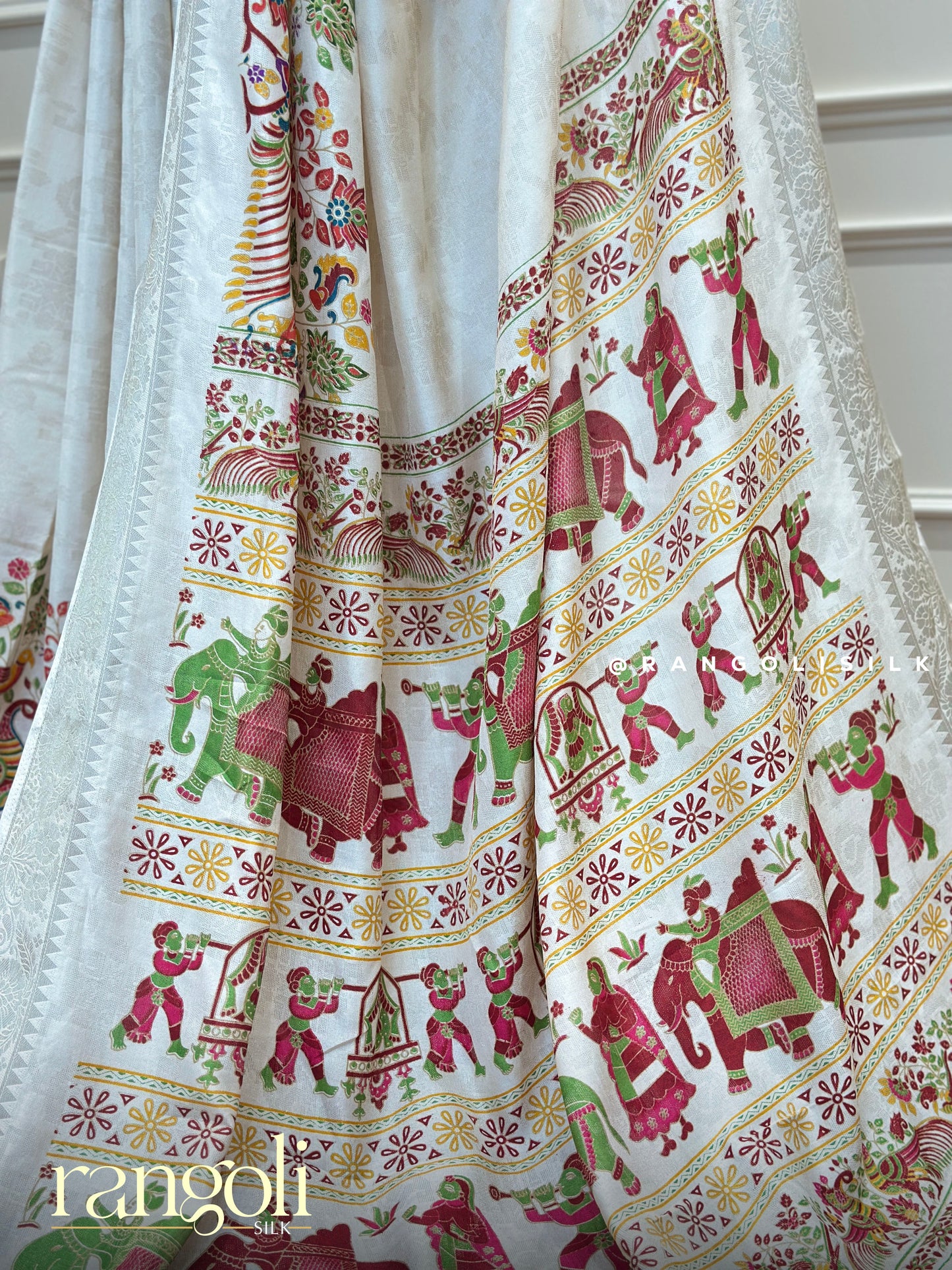 Banaras Saree with Intricate Motifs - Post 374