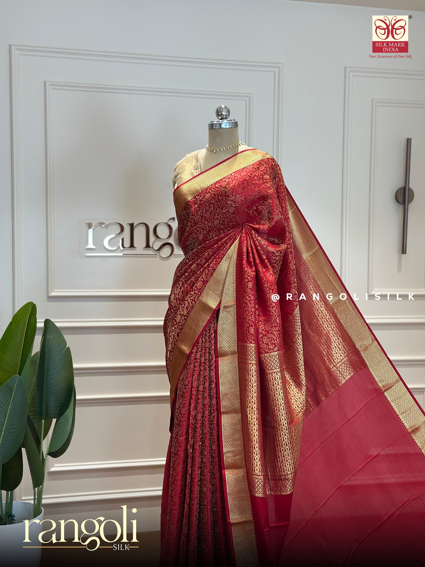 Pure Crepe Silk Saree with Brocade Pattern - Post 388