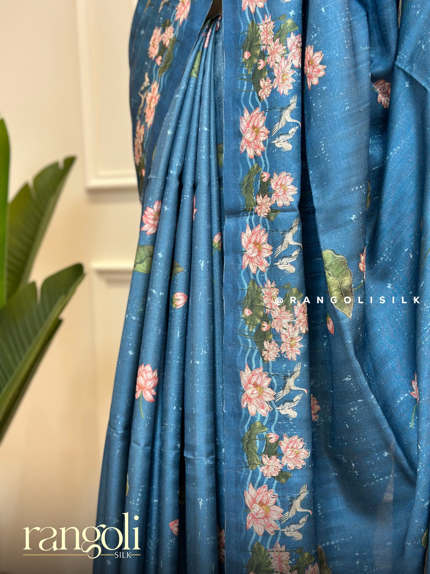 Elegant Silk Cotton Saree – Lightweight, Soft & Floral Adorned - Post 487