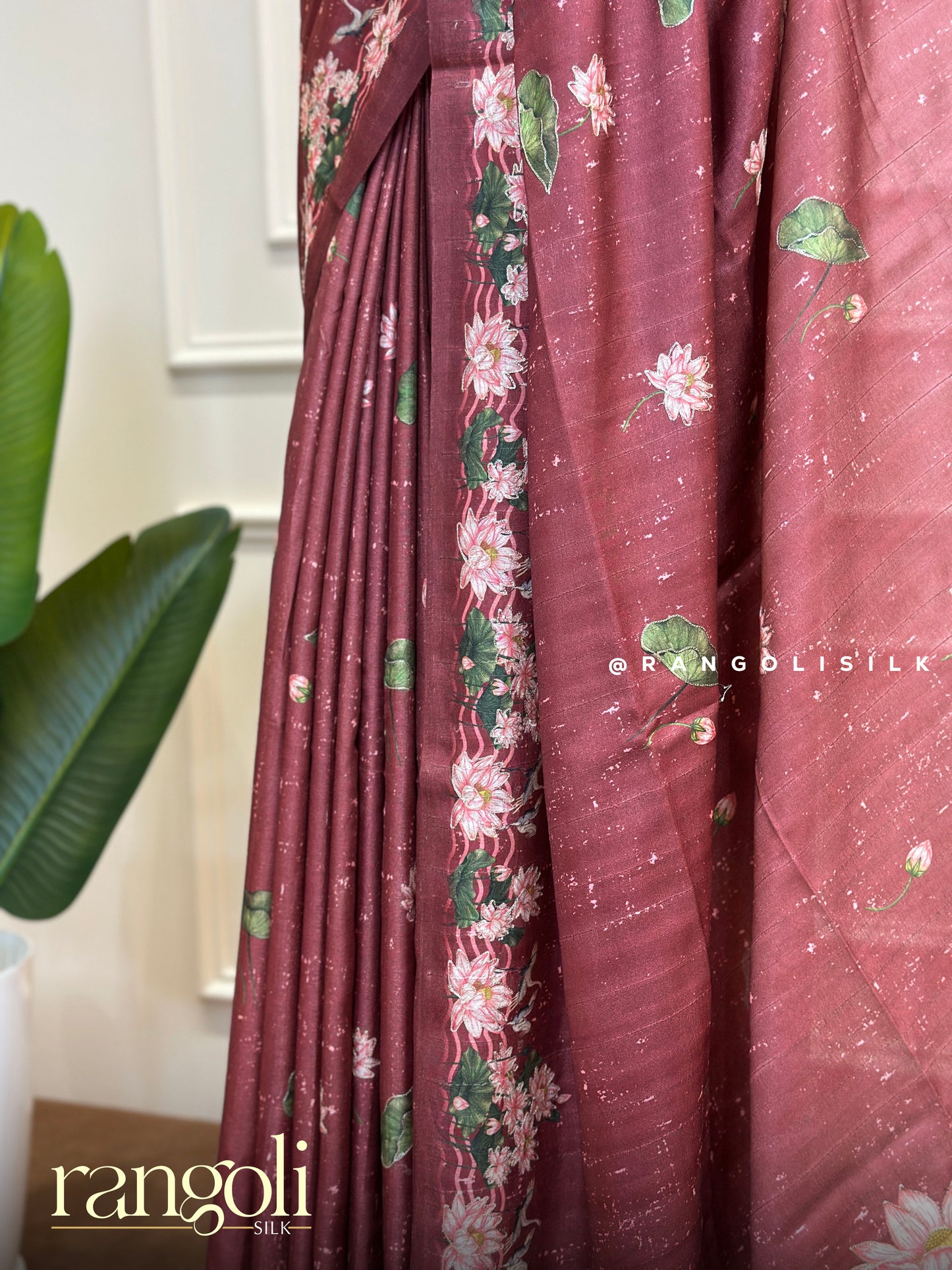 Elegant Silk Cotton Saree – Lightweight, Soft & Floral Adorned - Post 487