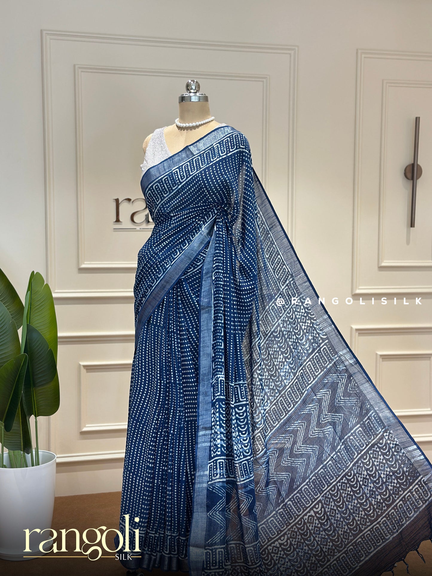 Soft Cotton Saree with Soothing Hues and Delicate Prints - Post 387