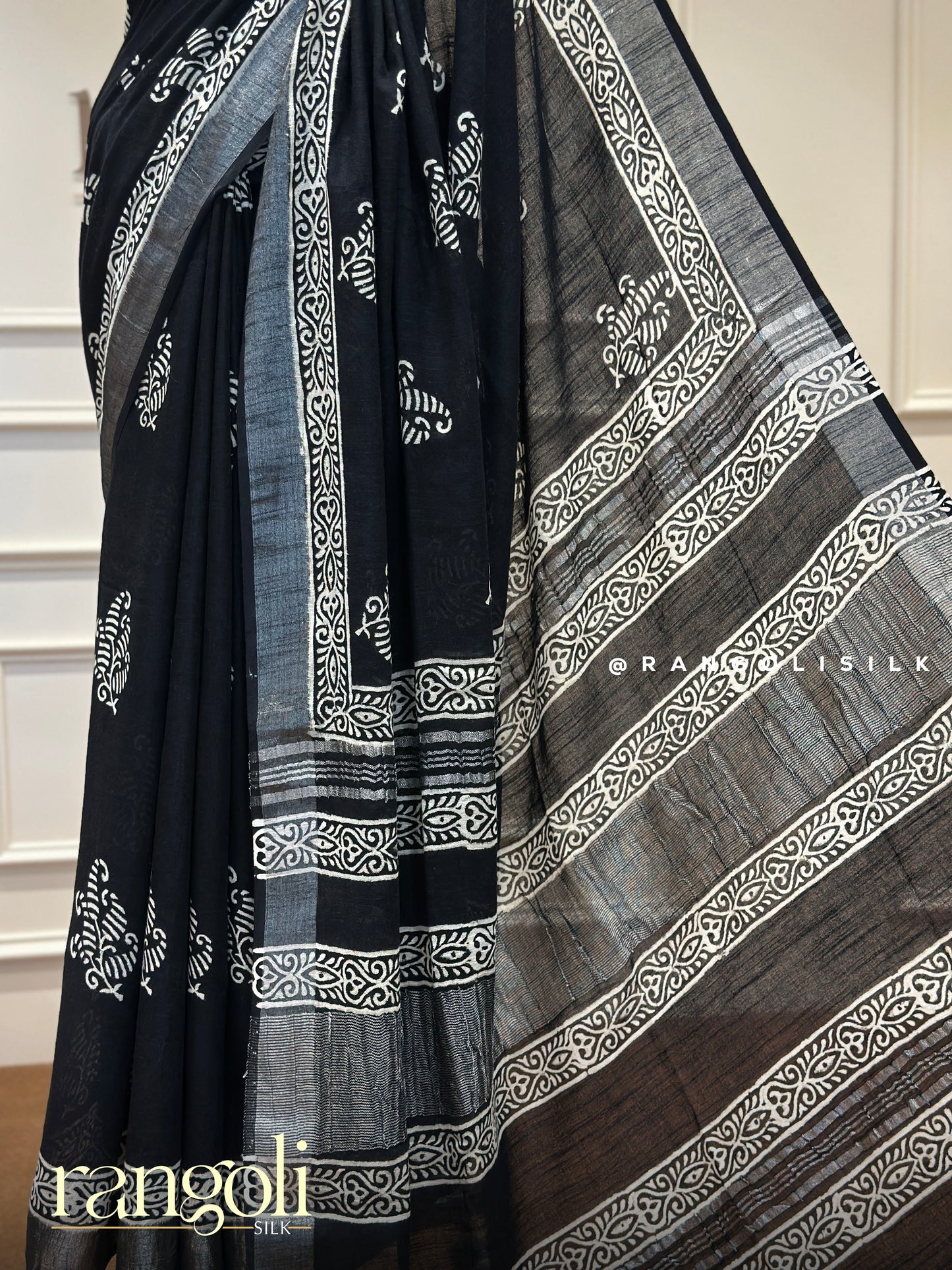 Soft Cotton Saree with Soothing Hues and Delicate Prints - Post 387