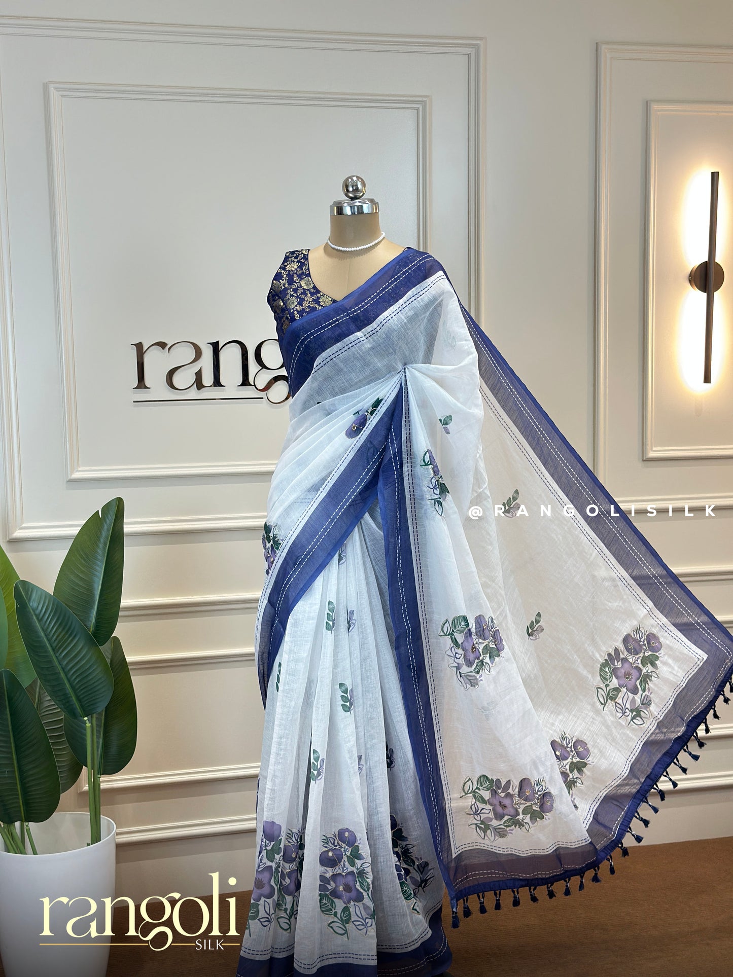 Soft Cotton Sarees with Floral Charm - Post 491