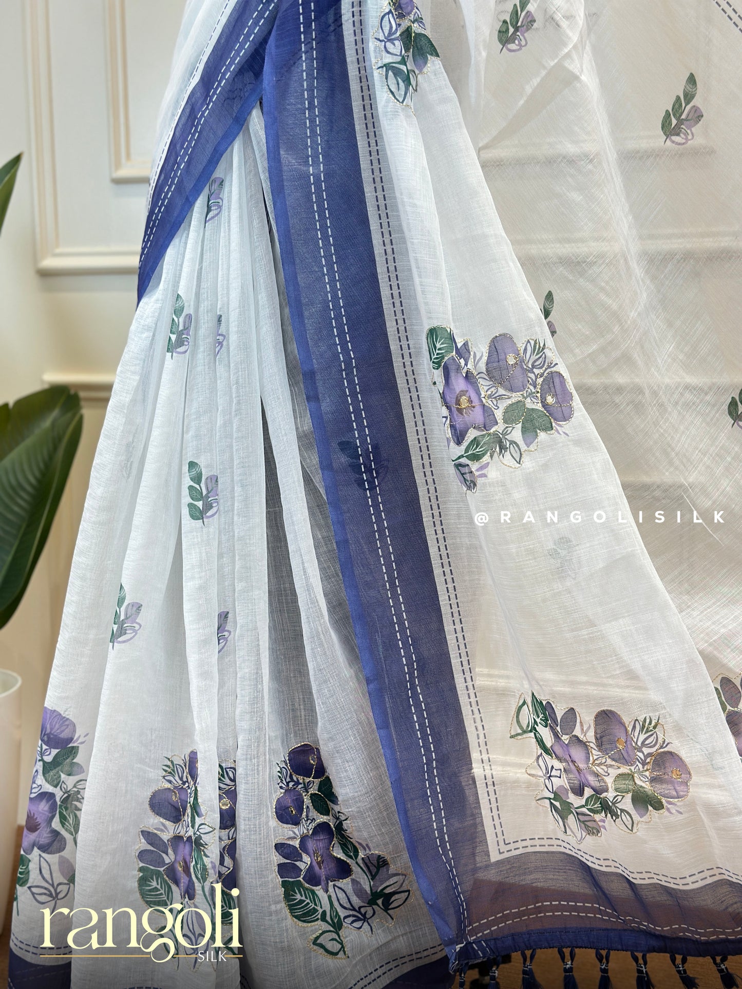 Soft Cotton Sarees with Floral Charm - Post 491