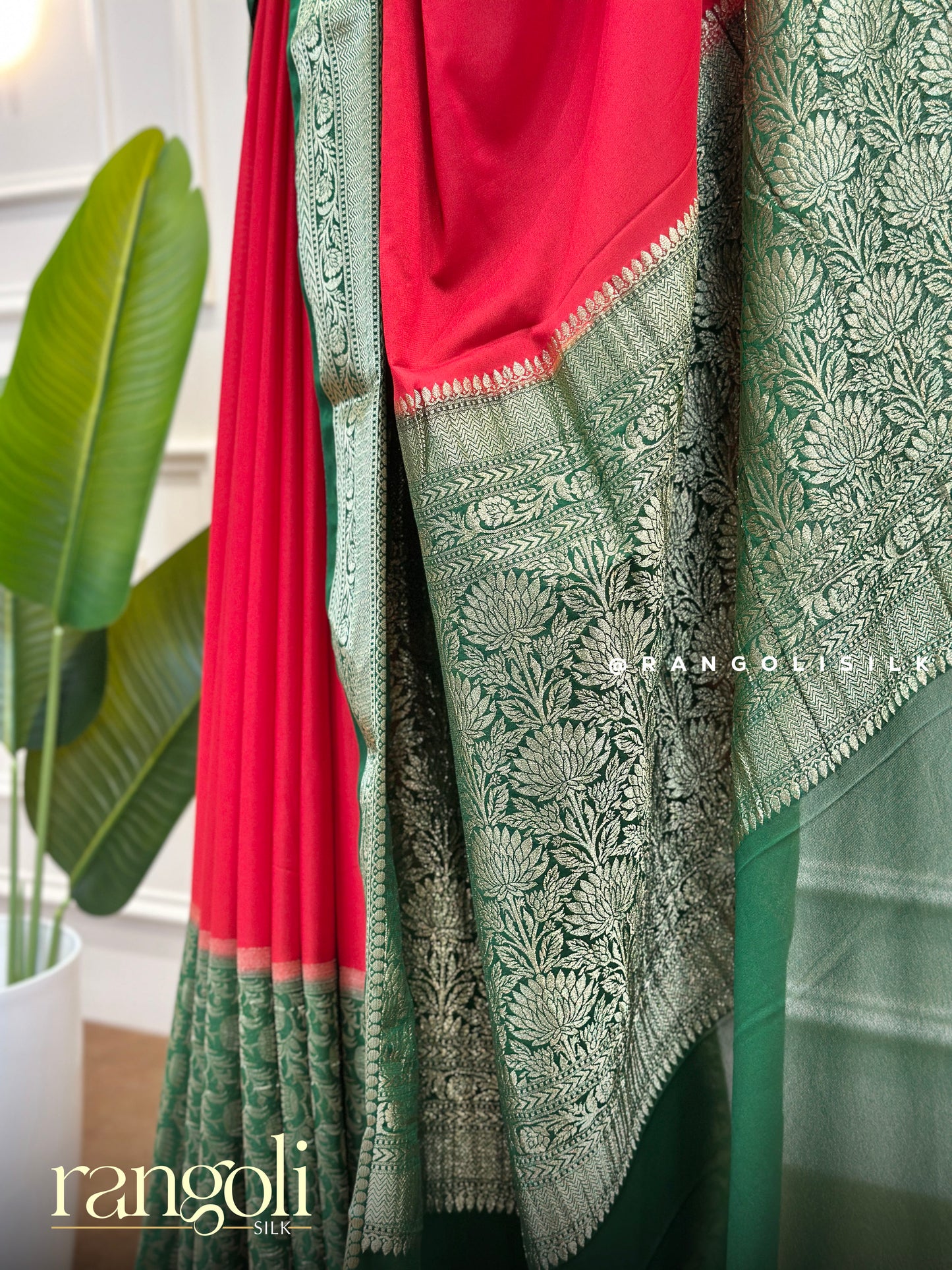 Semi Mysore Silk Saree in Vibrant Colour Combinations - Post 495