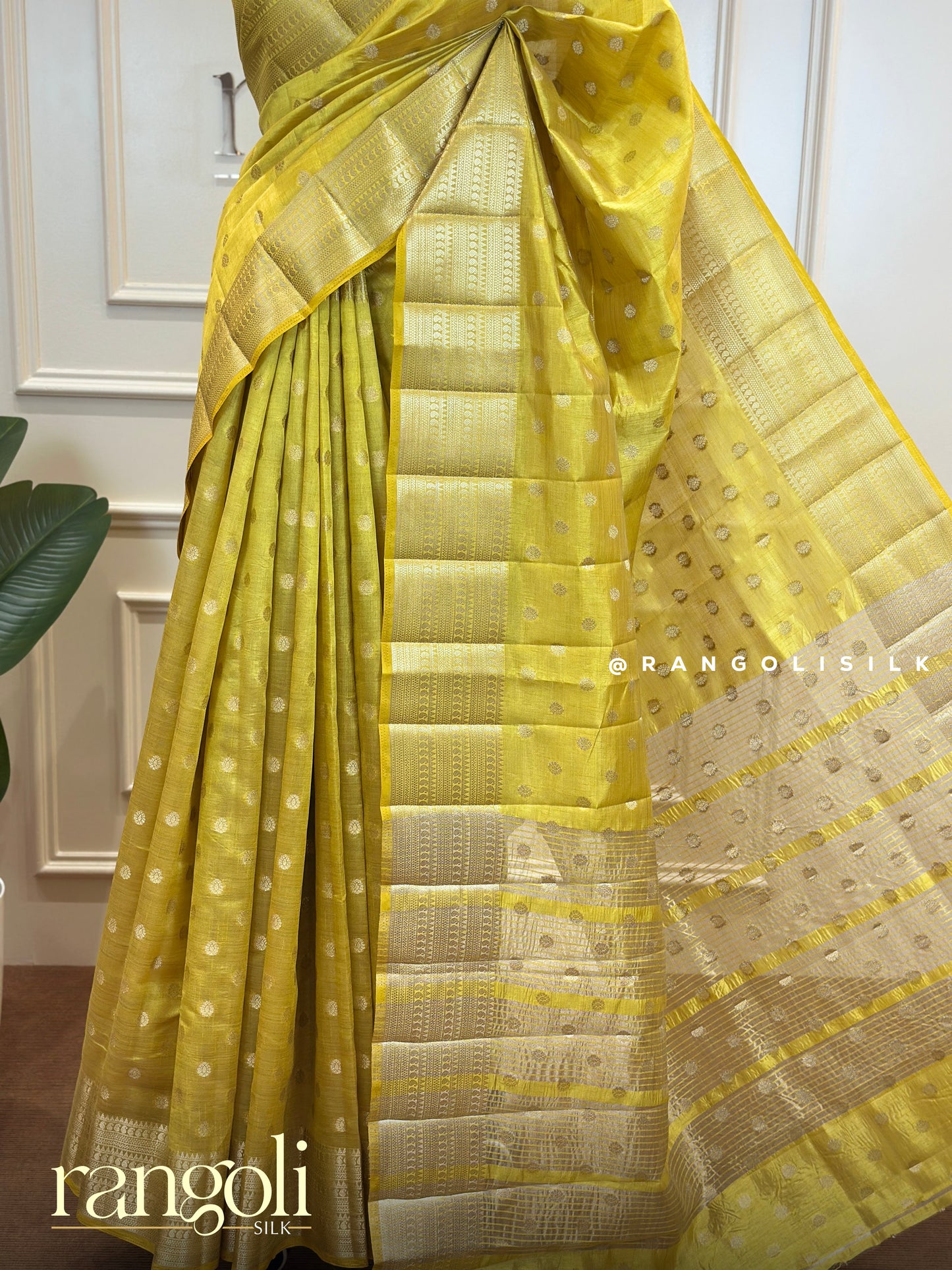 Raw Silk Sarees with Zari Border - Post 615