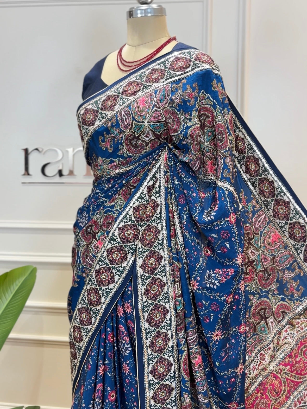 Banarasi Silk Saree – Rich Woven Detailing with Regal Borders - Post 785