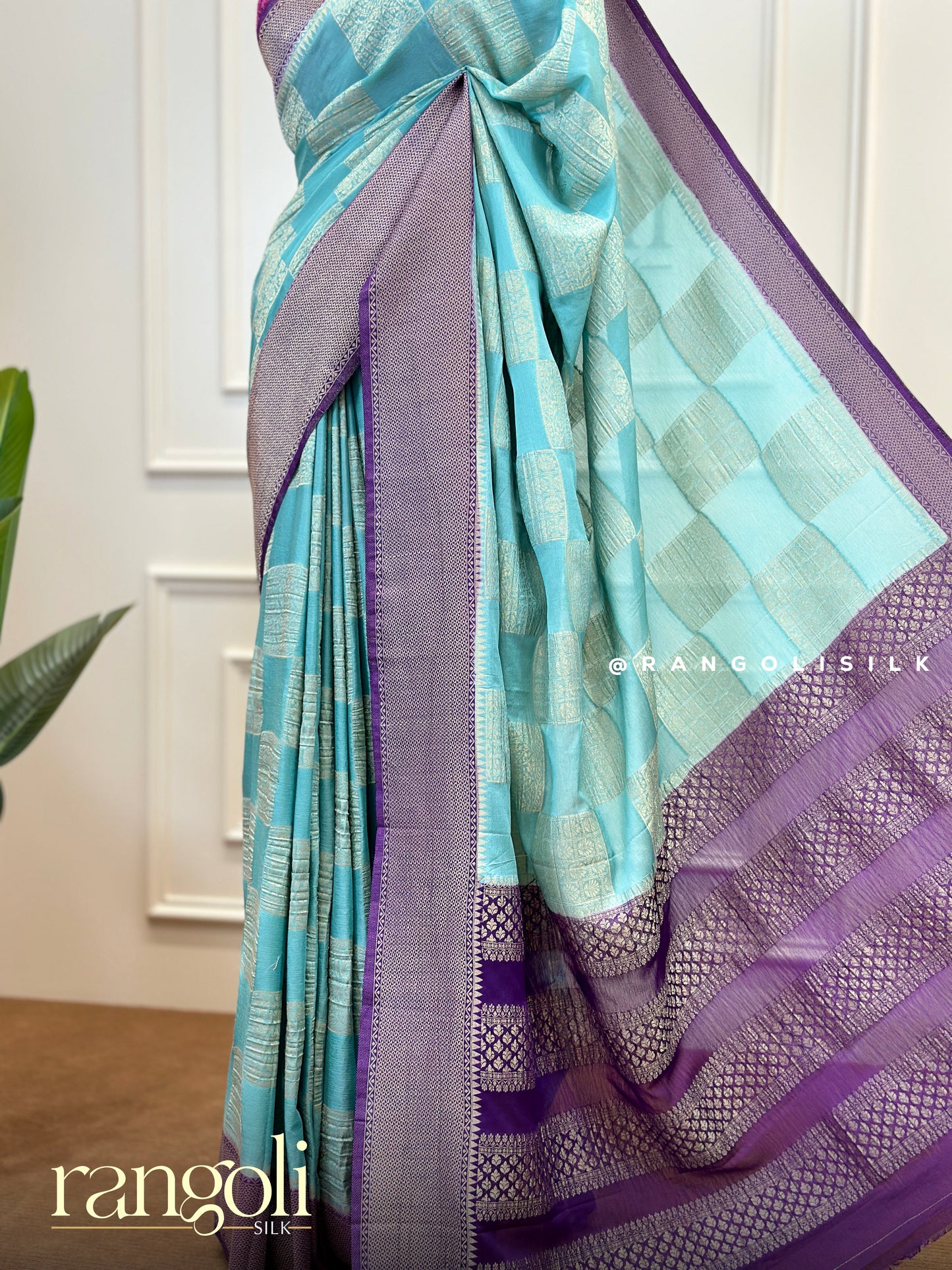 Classic Banarasi Saree in Rich Jewel Tones & Exquisite Detailing - Post 517