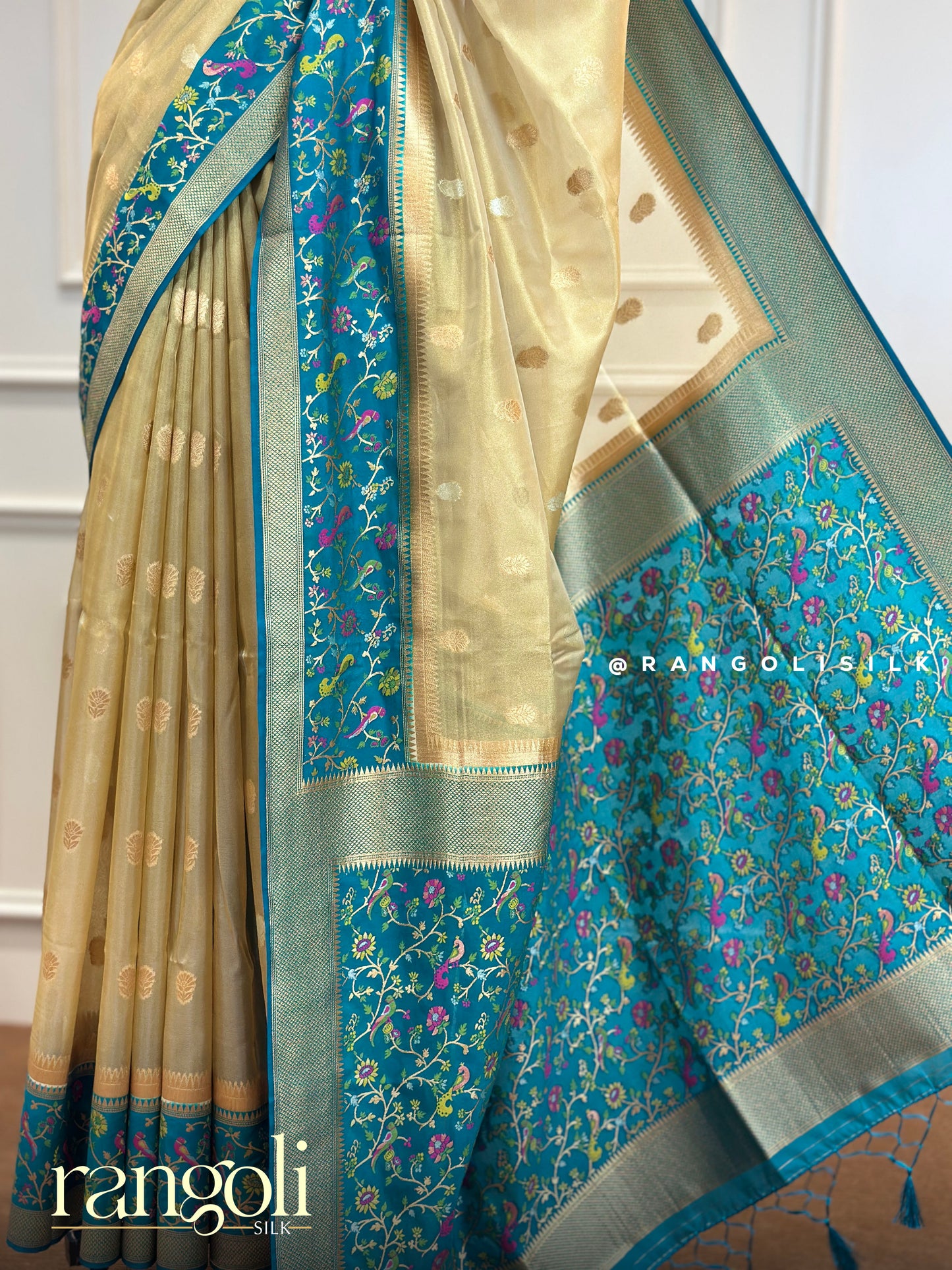 Tissue Paithani Saree – Lightweight Silk - Post 533
