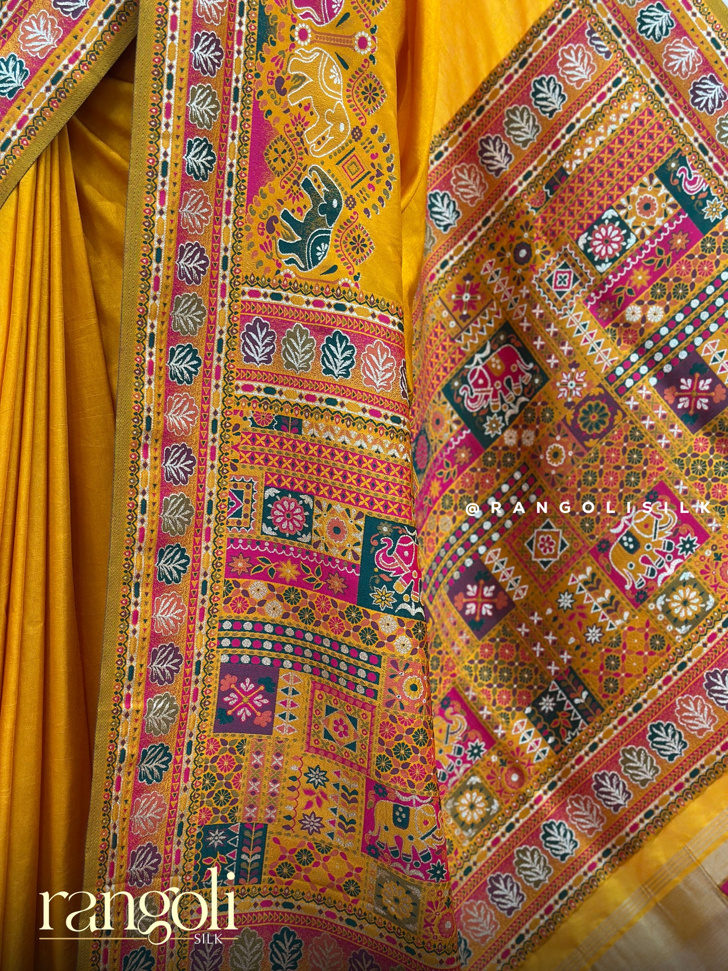 Elegant Patola Sarees in Stunning Shades - Post 437