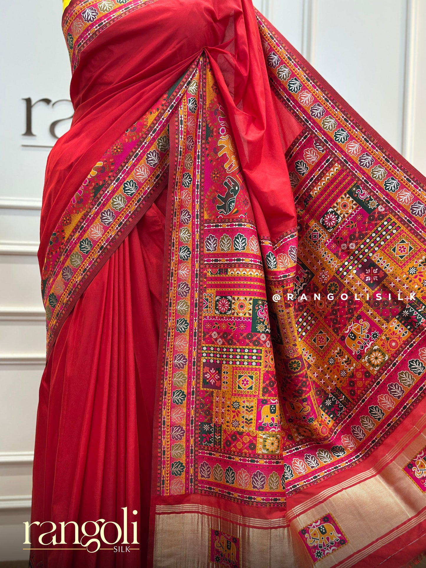 Elegant Patola Sarees in Stunning Shades - Post 437