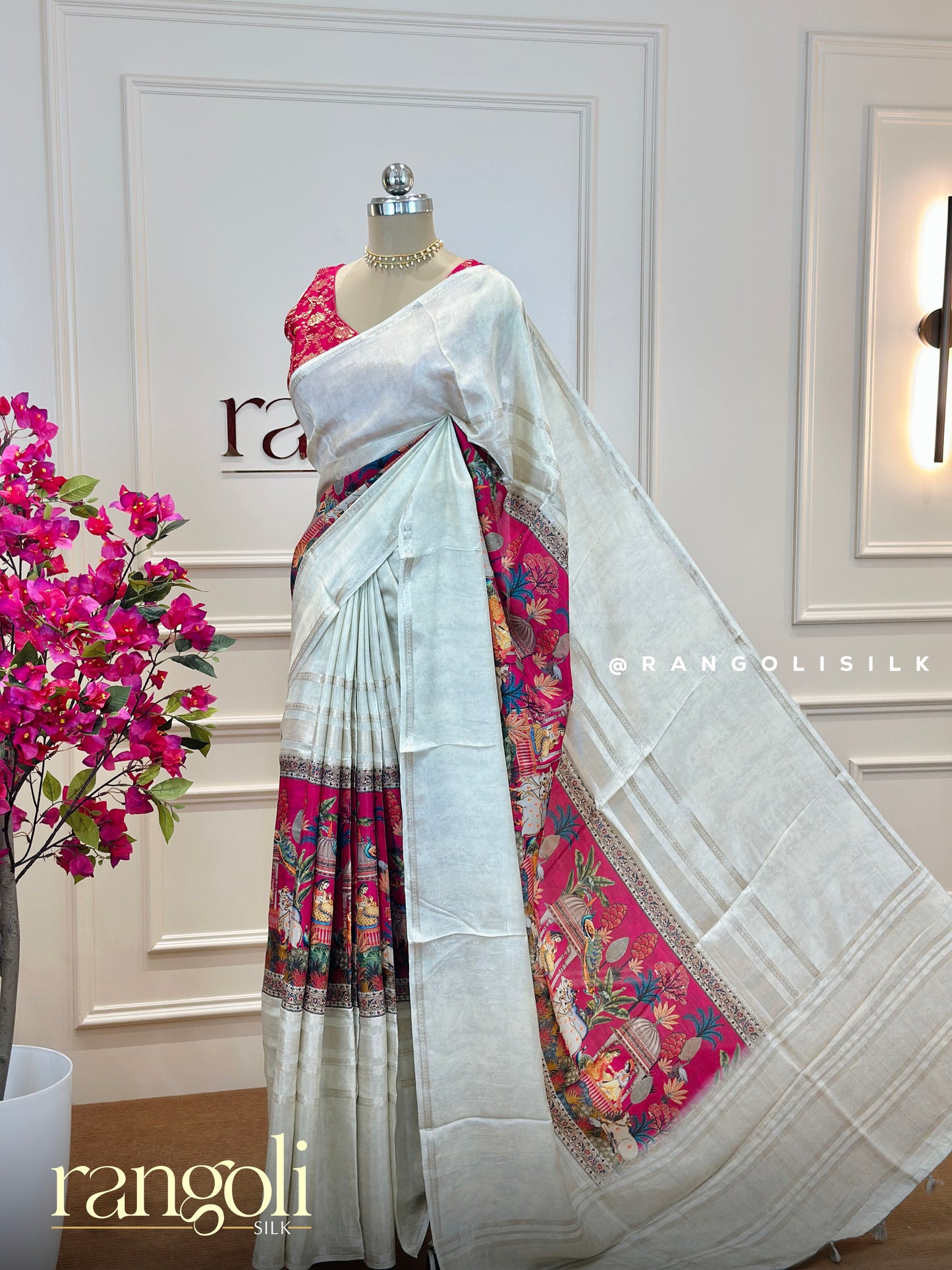 Kalamkari Saree with Motifs – Divine Elegance for Festive Celebrations - Post 540
