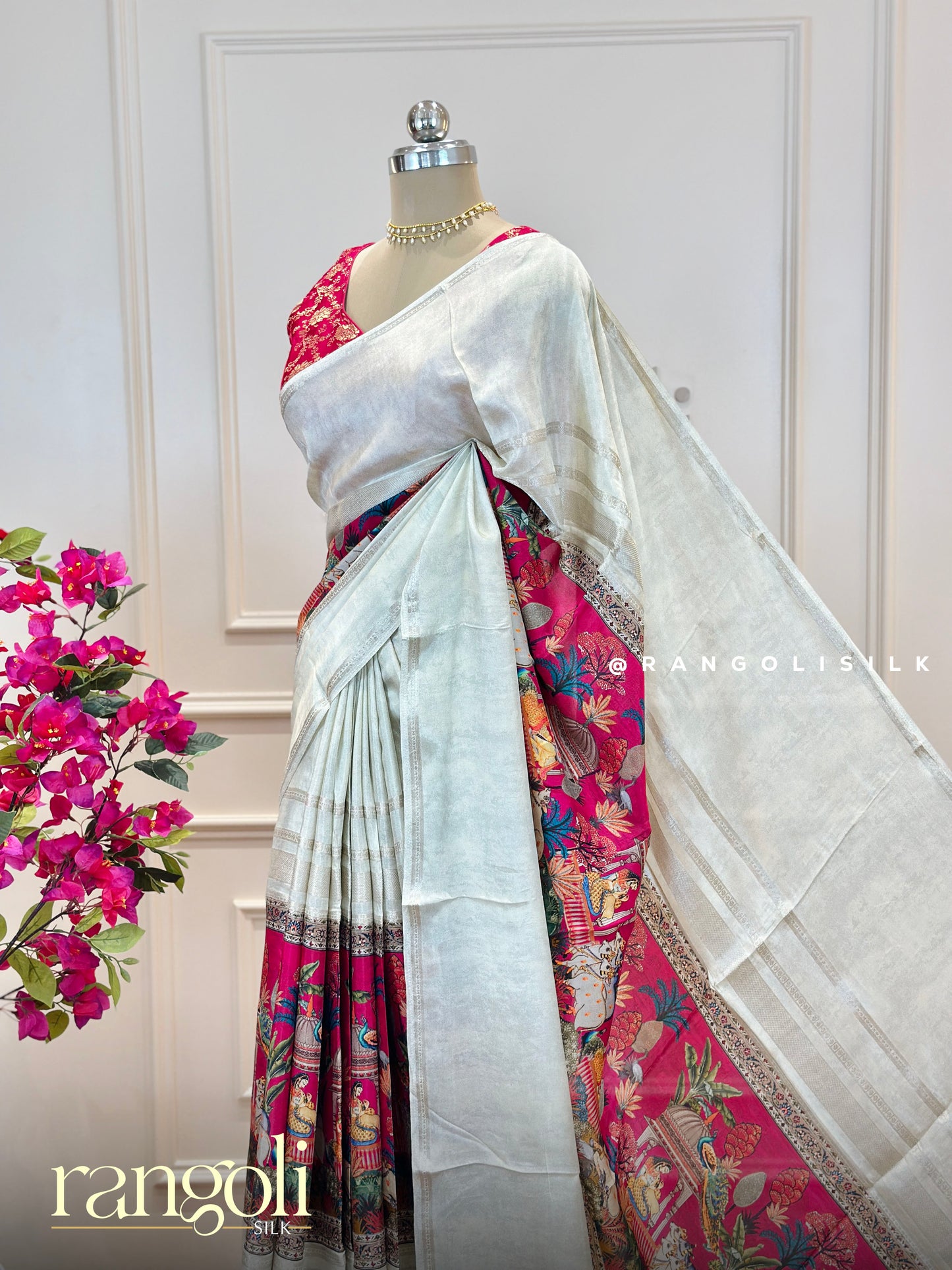 Kalamkari Saree with Motifs – Divine Elegance for Festive Celebrations - Post 540