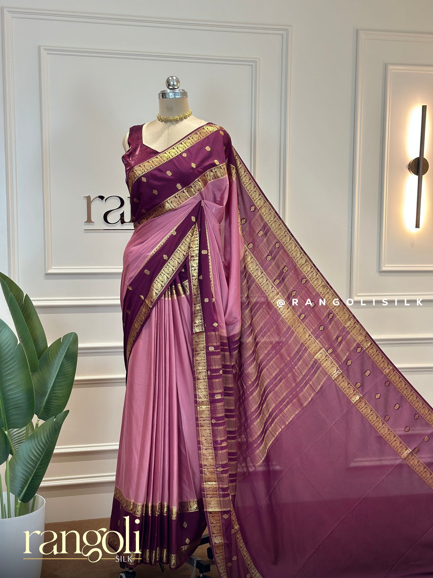 Semi Mysore Silk Sarees – Festive Crepe Silk in Vibrant Hues - Post 547