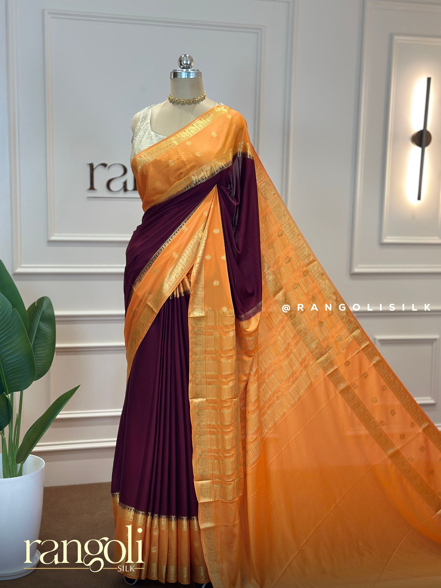 Semi Mysore Silk Sarees – Festive Crepe Silk in Vibrant Hues - Post 547