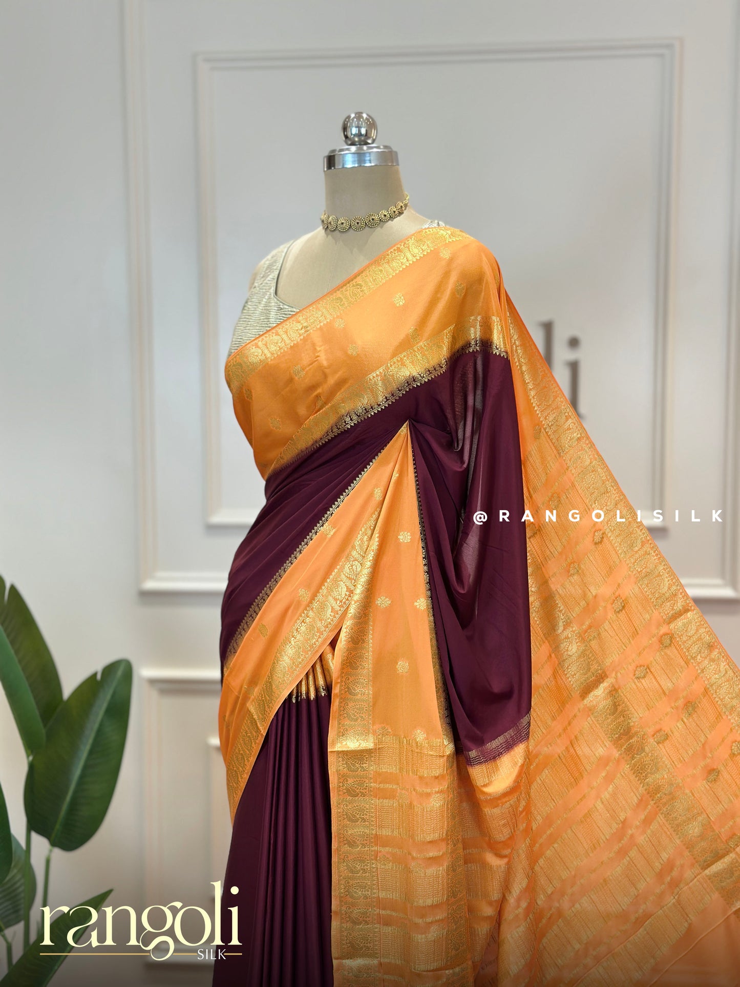 Semi Mysore Silk Sarees – Festive Crepe Silk in Vibrant Hues - Post 547