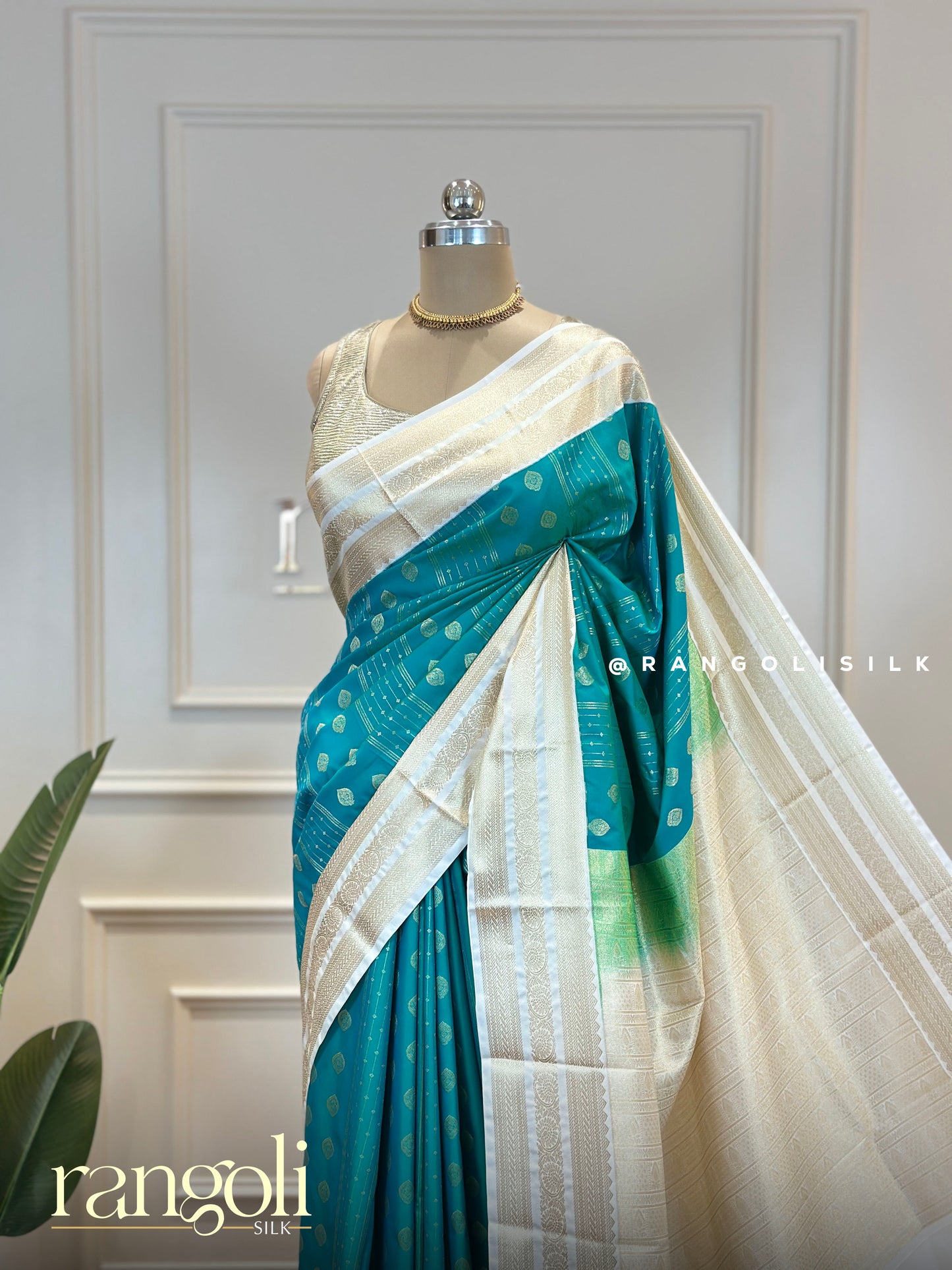 Semi Kanjivaram Silk Sarees – Refreshing New Designs in Rich Hues - Post 549