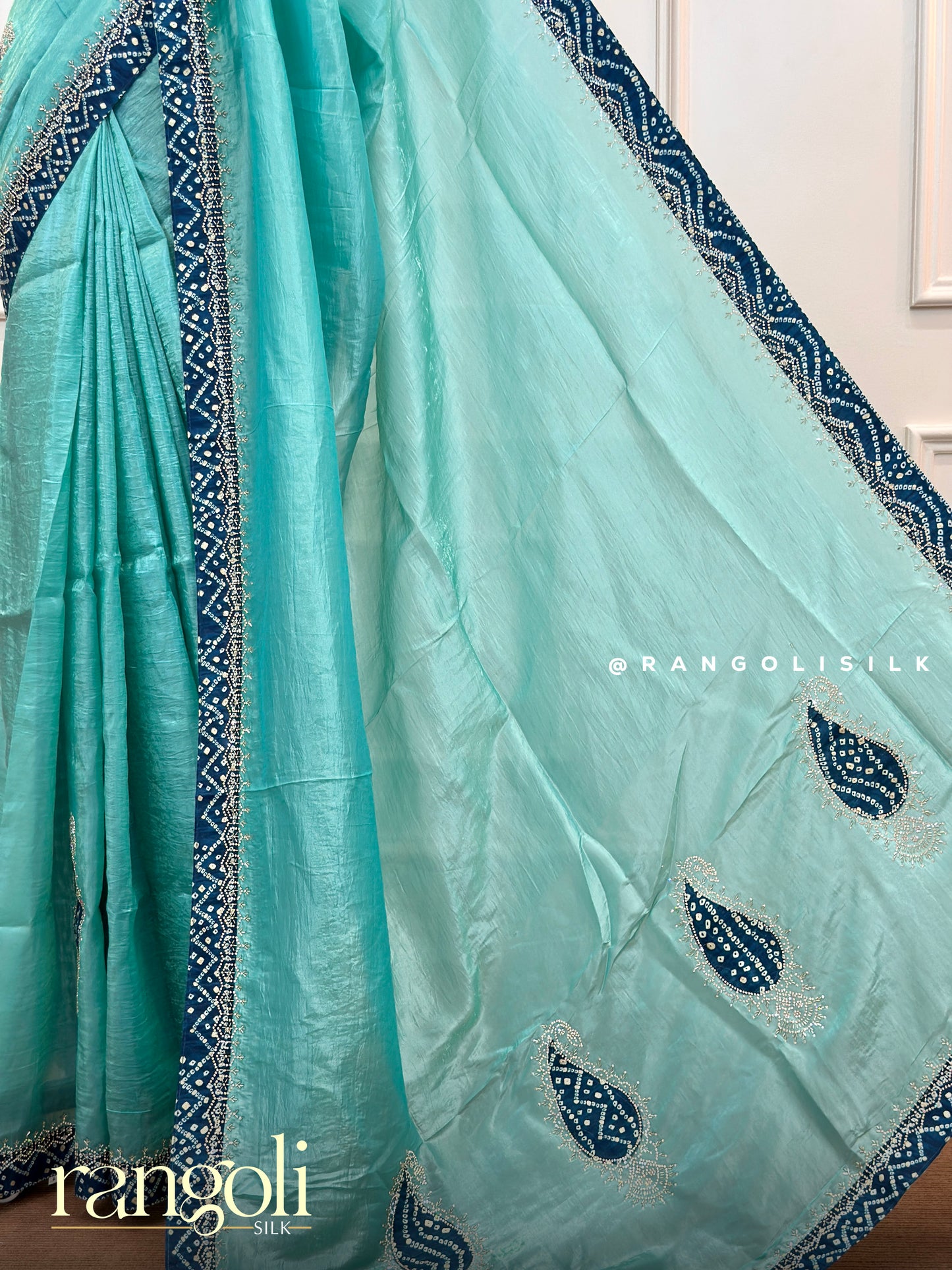 Elegant Designer Bandhani Border Sarees – Post 565