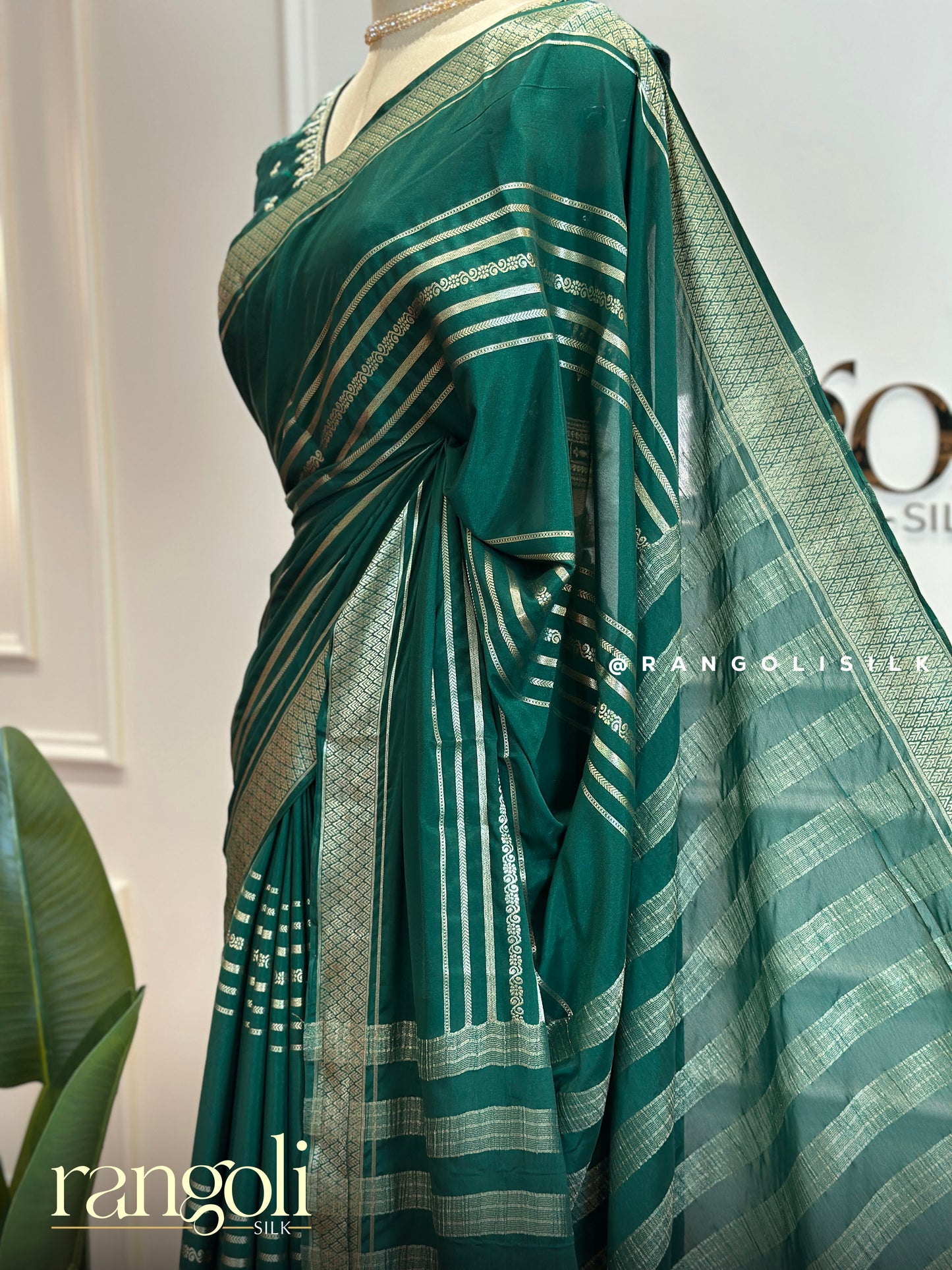 Semi Mysore Silk Saree in Vibrant Colours – Elegant & Lightweight - Post 457