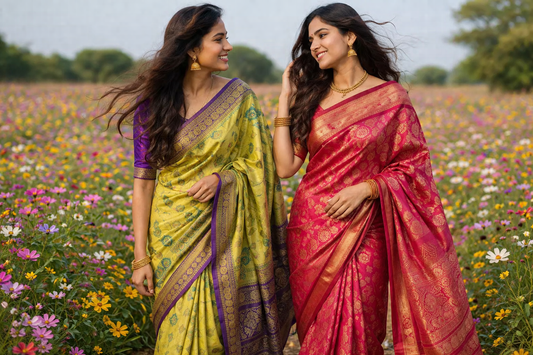 A Tale of Two Royal Silks : Kanjivaram and Dharmavaram