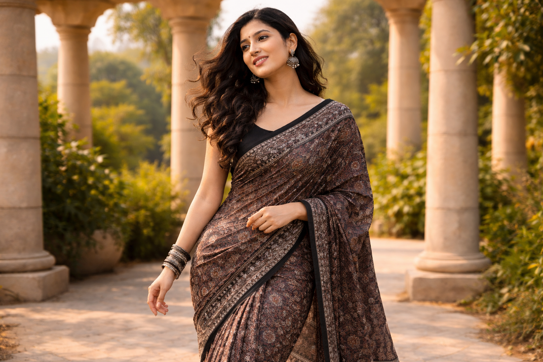 Ajrakh Sarees: Ruling Today’s Fashion Trend
