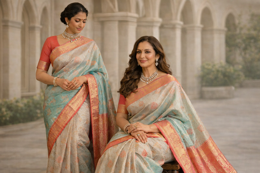 Tissue Silk Sarees: Light to Wear, Rich to Look