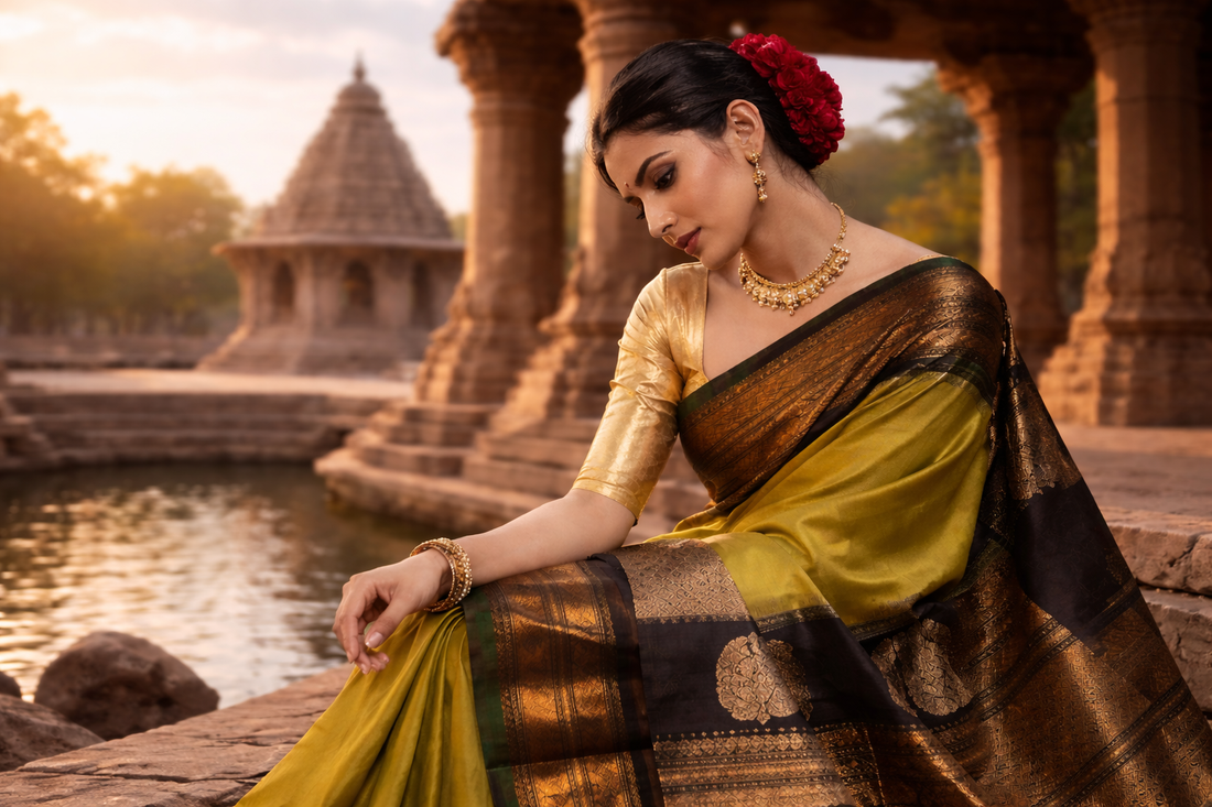 Gadwal Silk Sarees: Lightweight Silks with Strong Borders