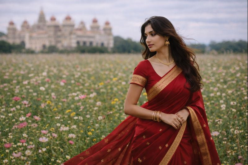 Mysore Silk Saree History | Authentic Mysore Silks at Rangoli Silk, Mysore