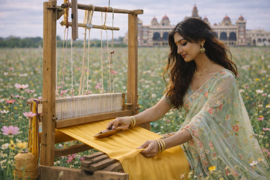 How to Differentiate Between Pure and Fake Mysore Silk ?