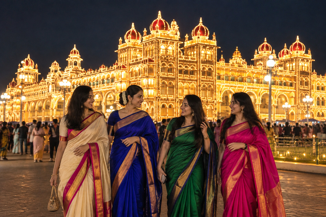 Mysore Silk Sarees and Dasara: A Part of Mysuru’s Heritage