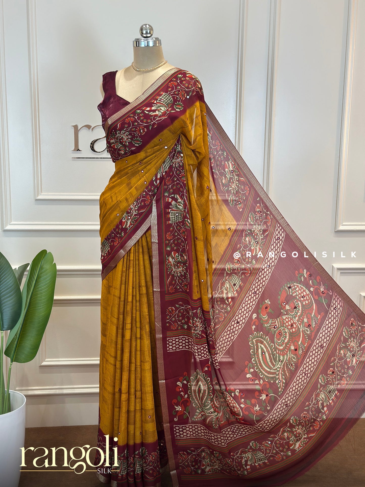 Daily Comfort Synthetic Saree with Classic Borders - Post 619