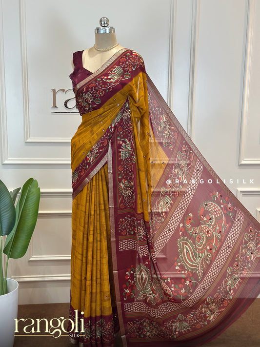 Daily Comfort Synthetic Saree with Classic Borders - Post 619