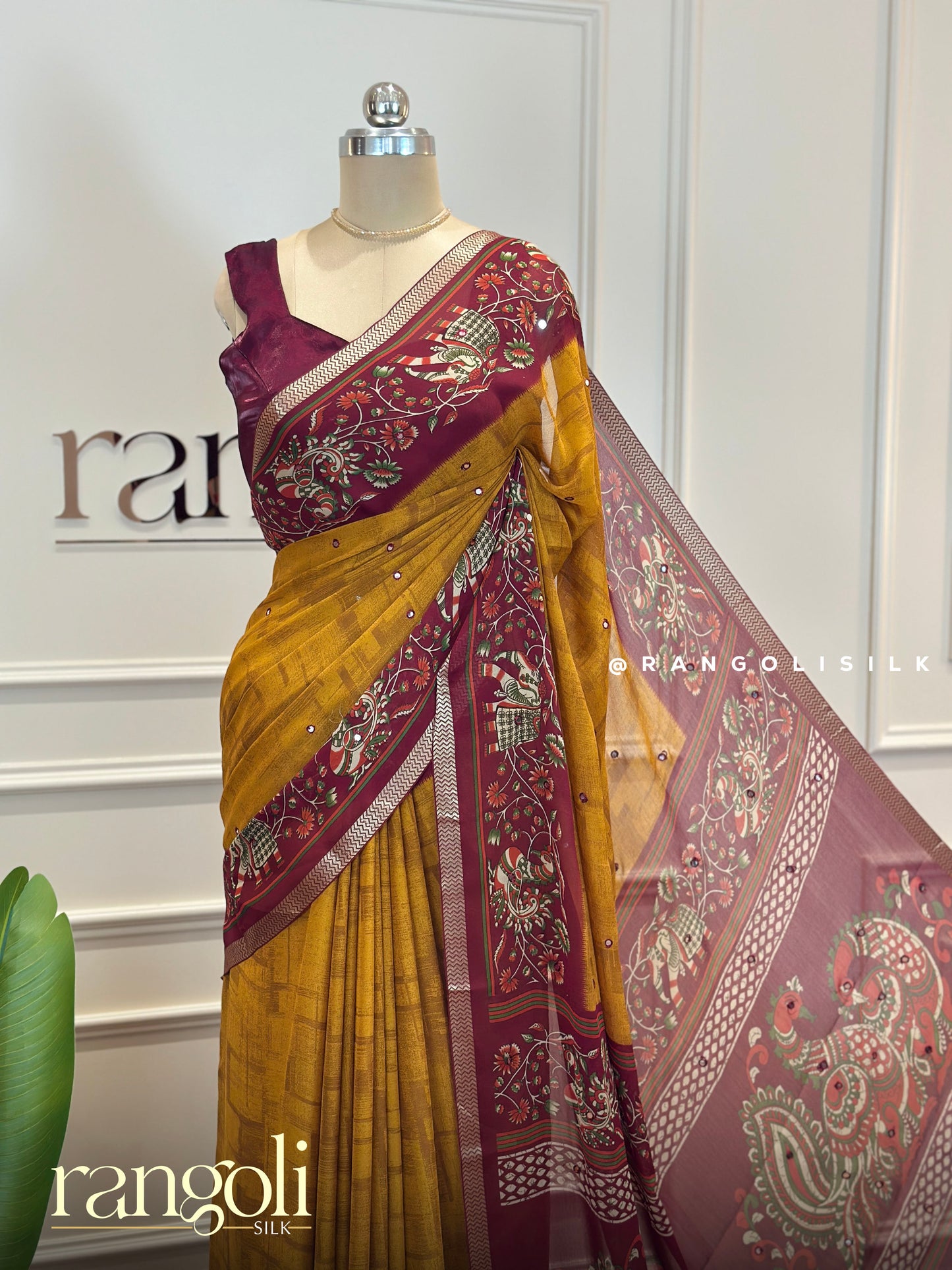 Daily Comfort Synthetic Saree with Classic Borders - Post 619