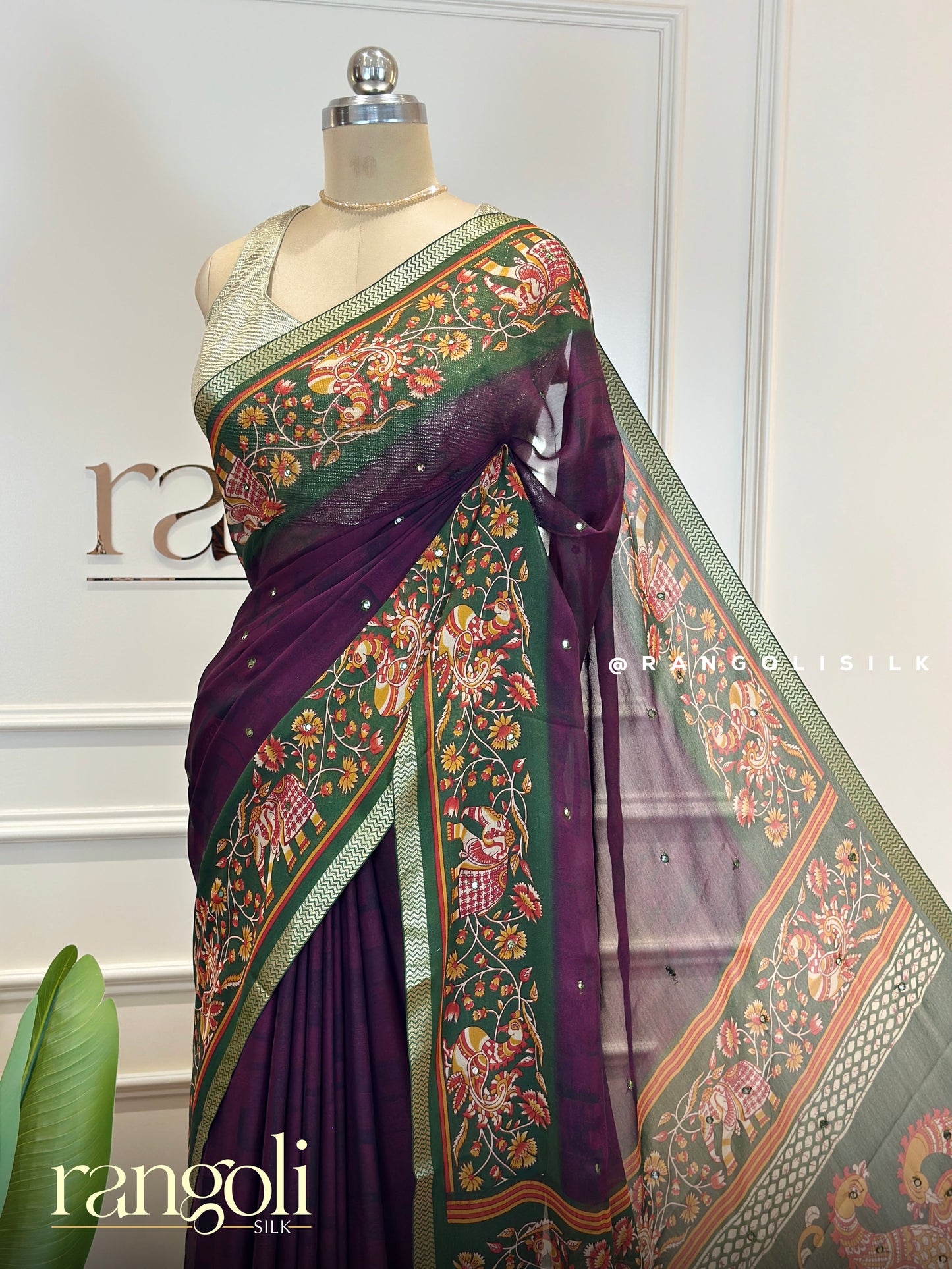 Daily Comfort Synthetic Saree with Classic Borders - Post 619