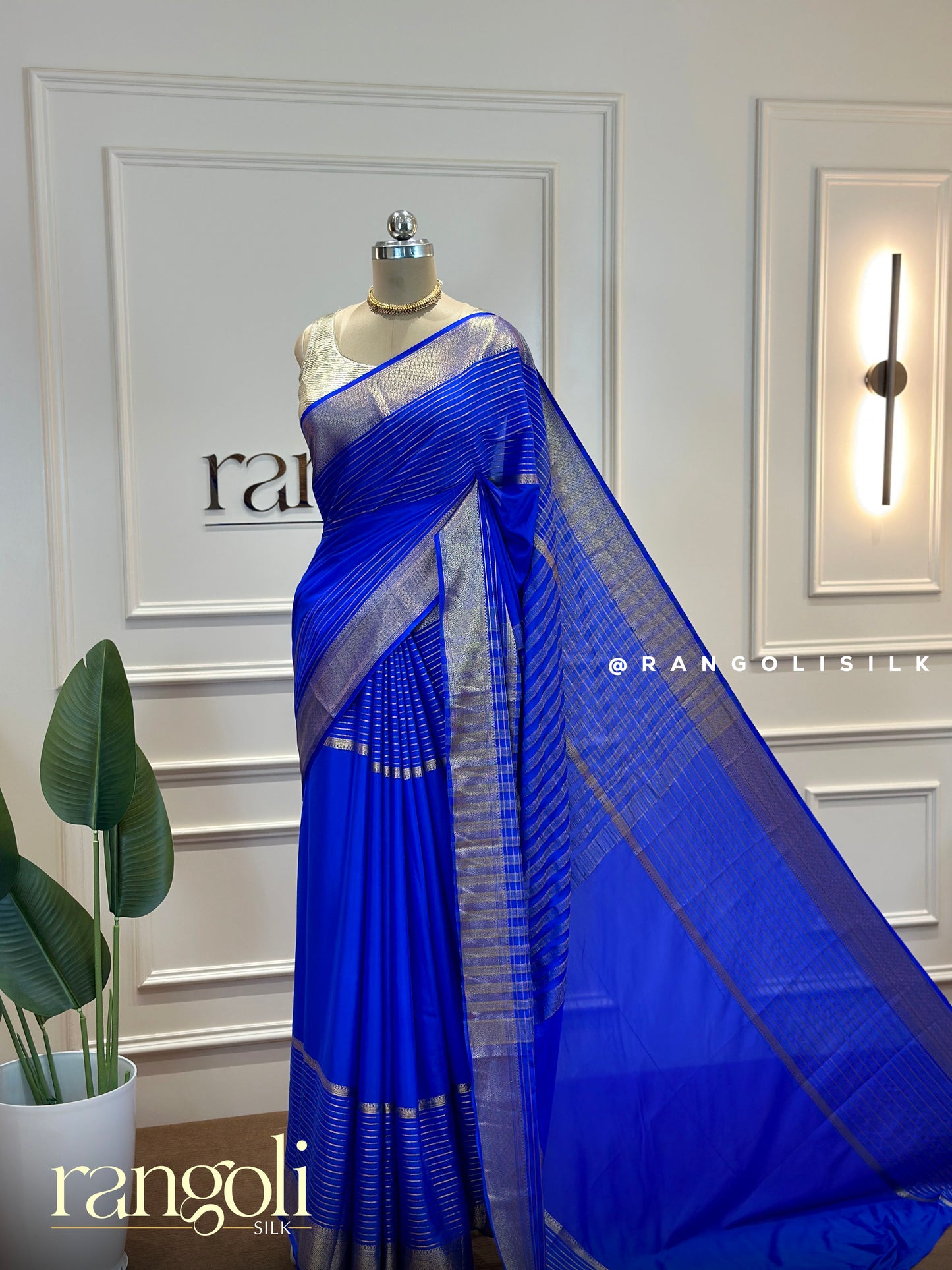 Elegant Semi Mysore Silk Saree – Lightweight & Graceful in Stunning Shades - Post 465