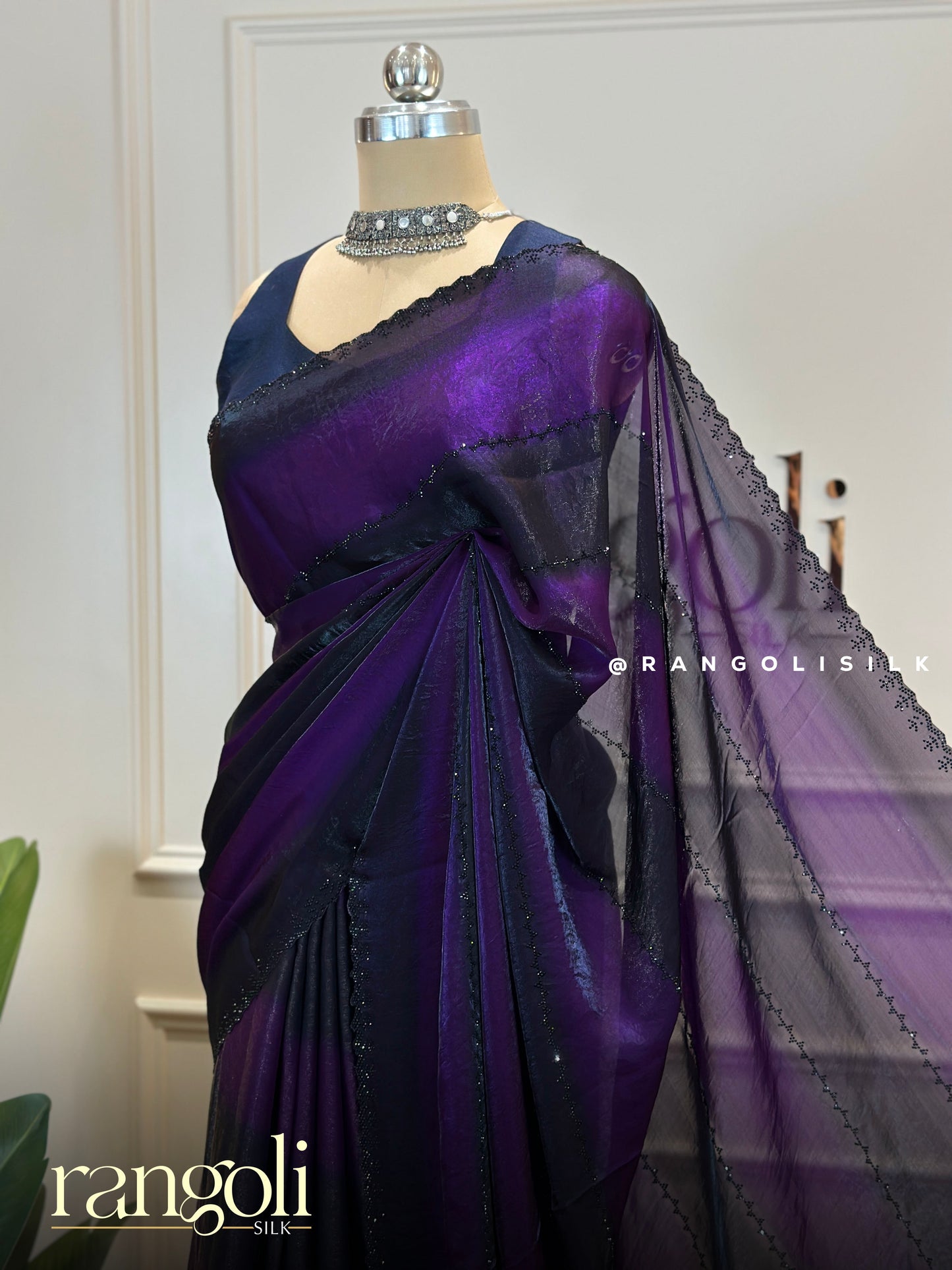 Premium Designer Sarees with Sculpted Pleats and Luxury Finish - Post 751