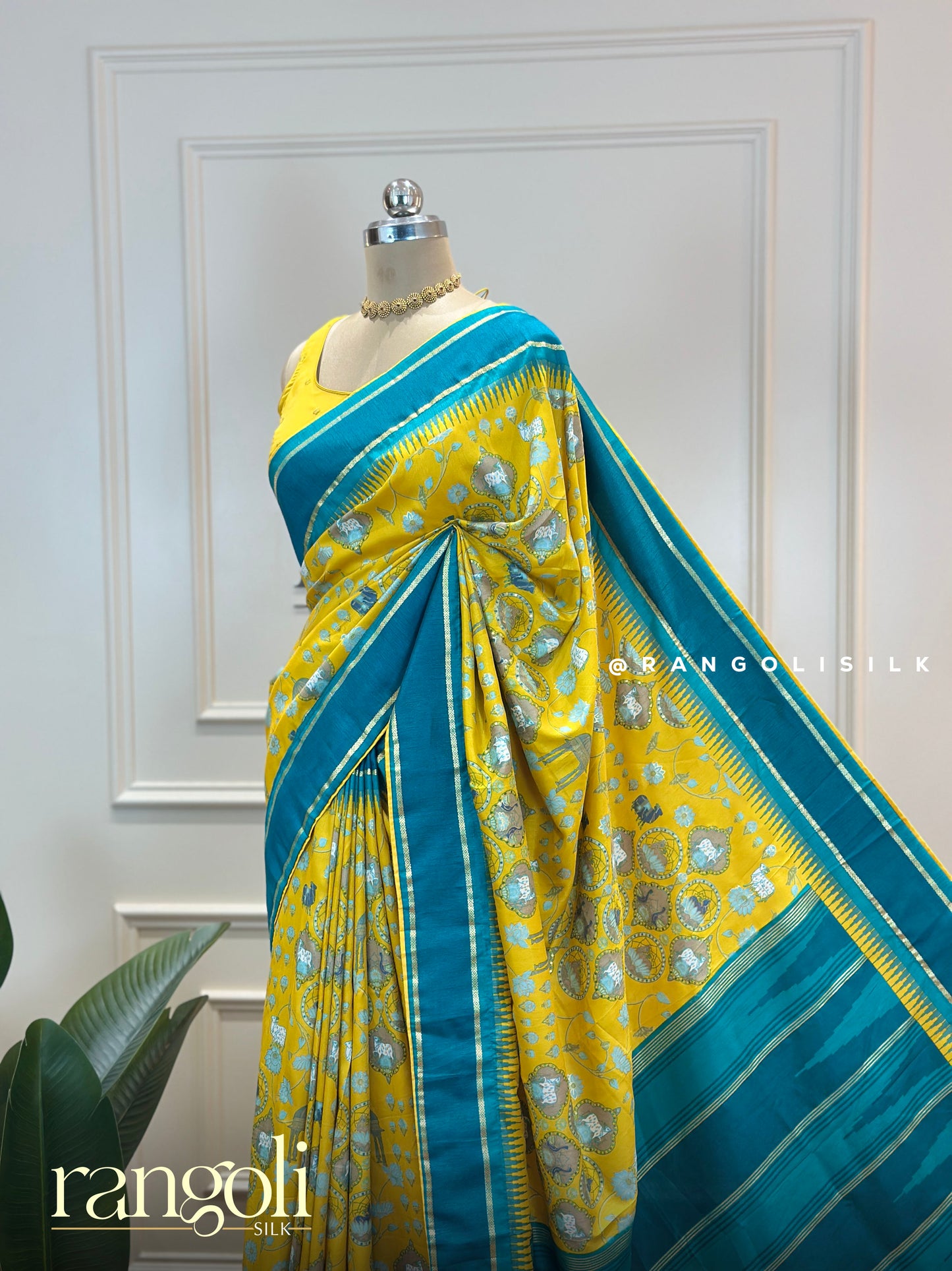 Elegant Cotton Silk Sarees - Lightweight Festive Collection with Contrasting Borders - Post 581