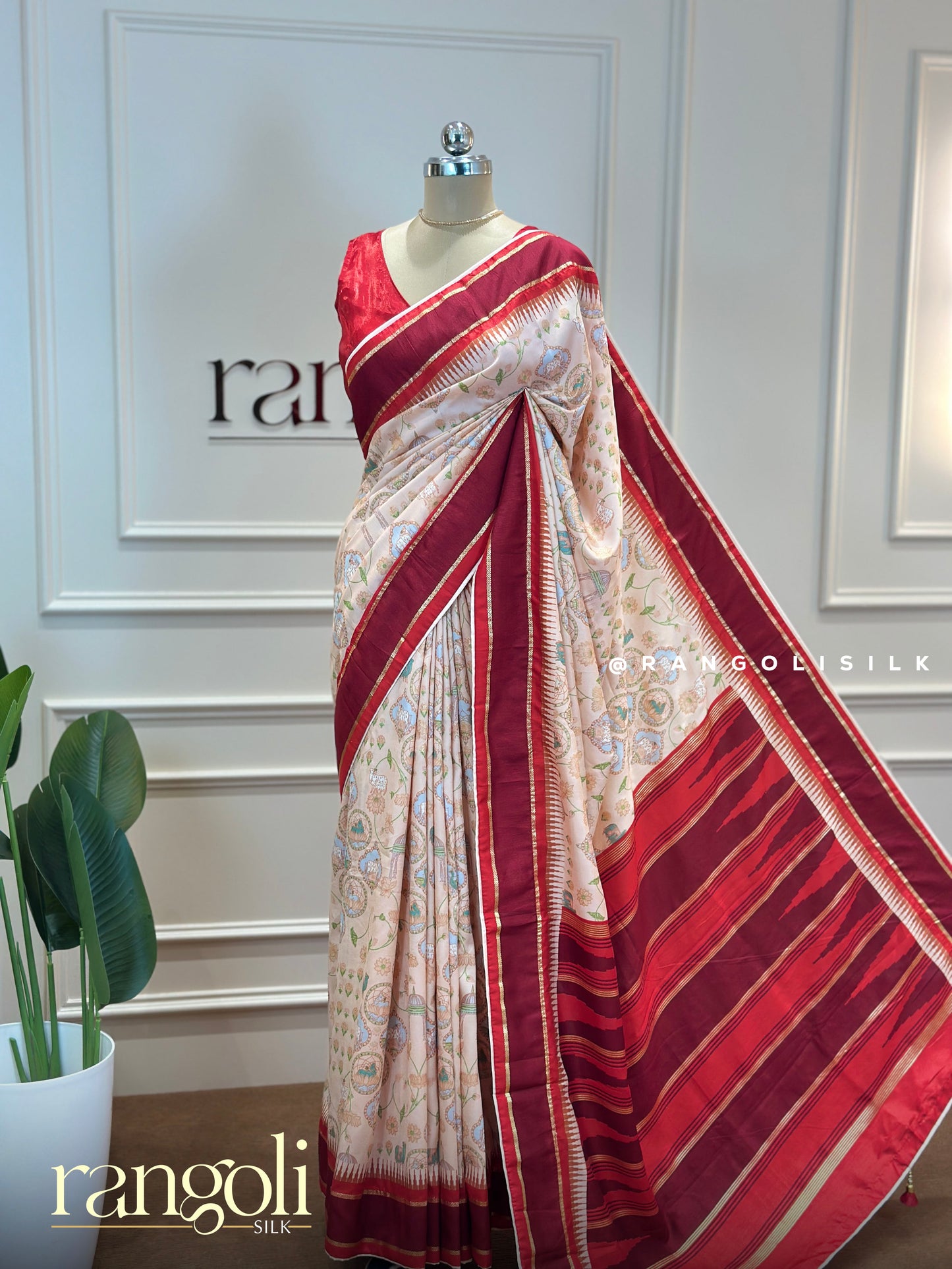 Elegant Cotton Silk Sarees - Lightweight Festive Collection with Contrasting Borders - Post 581