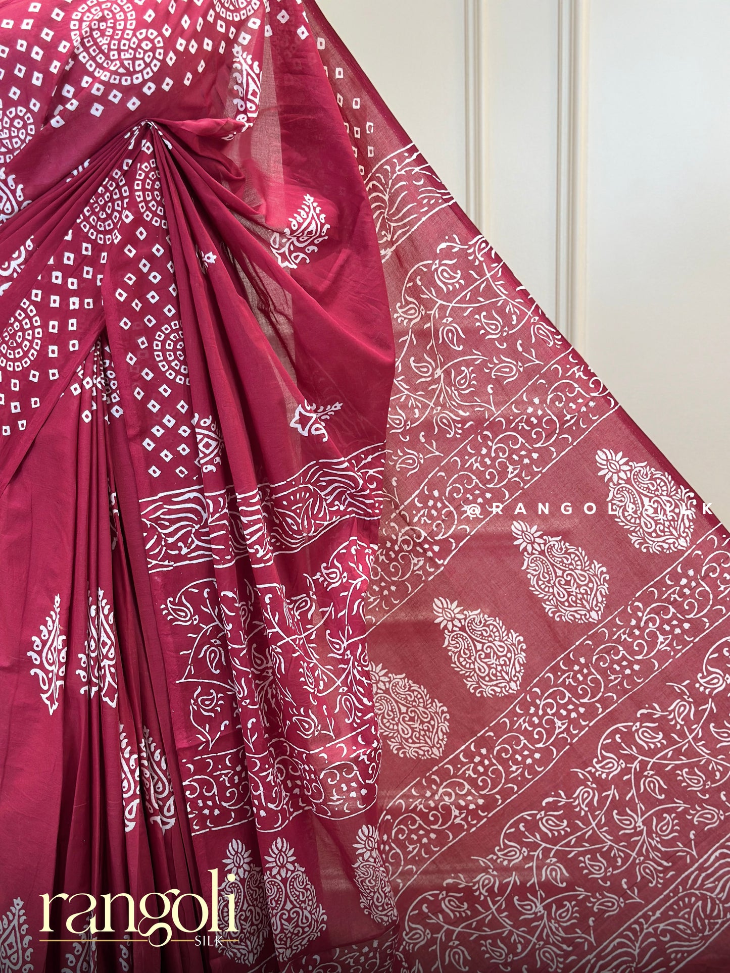 Elegant Soft Cotton Saree with Traditional Prints - Post 681
