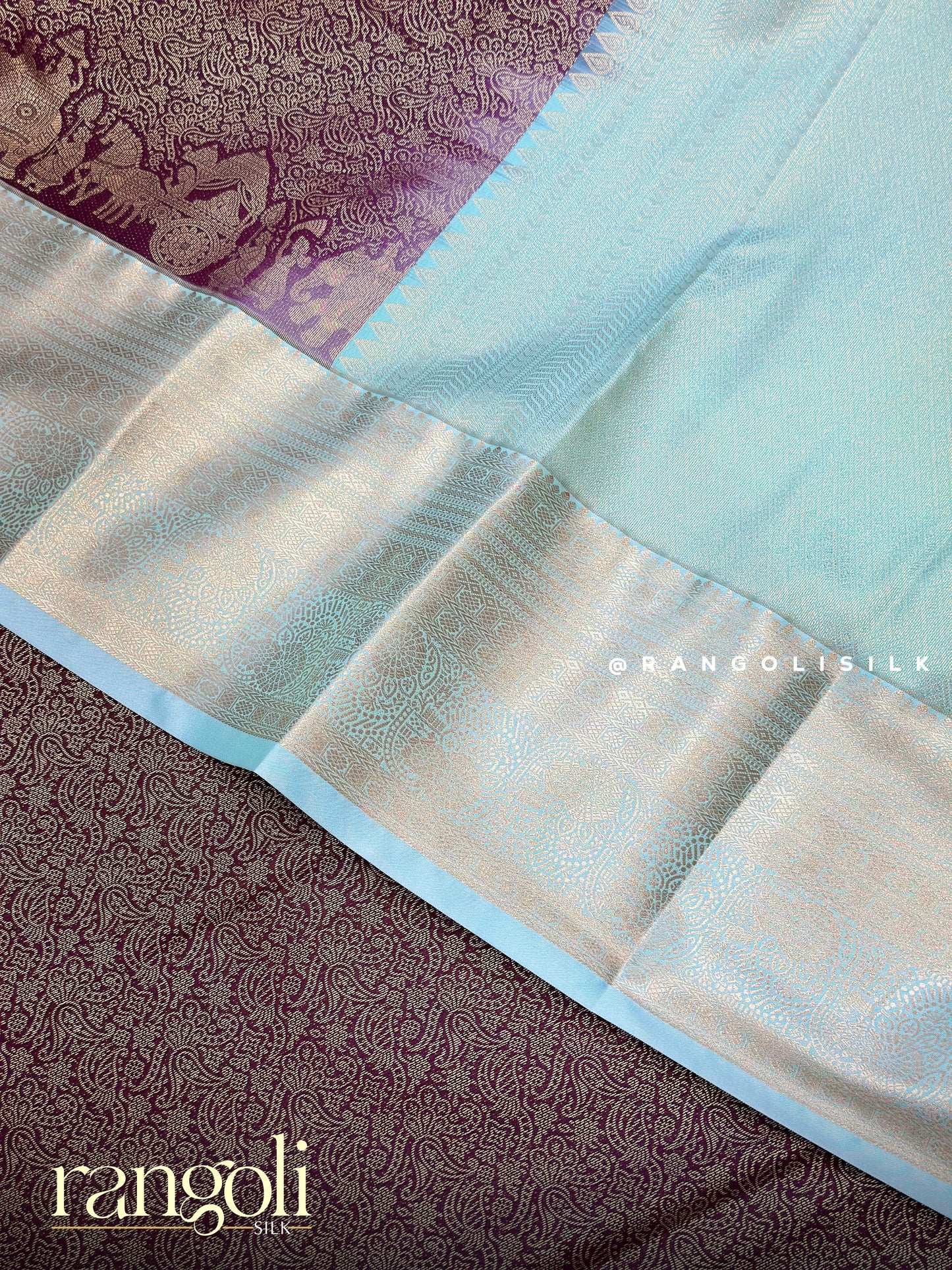 Elegant Kanjivaram Silk Saree with Intricate Brocade Patterns - Post 685