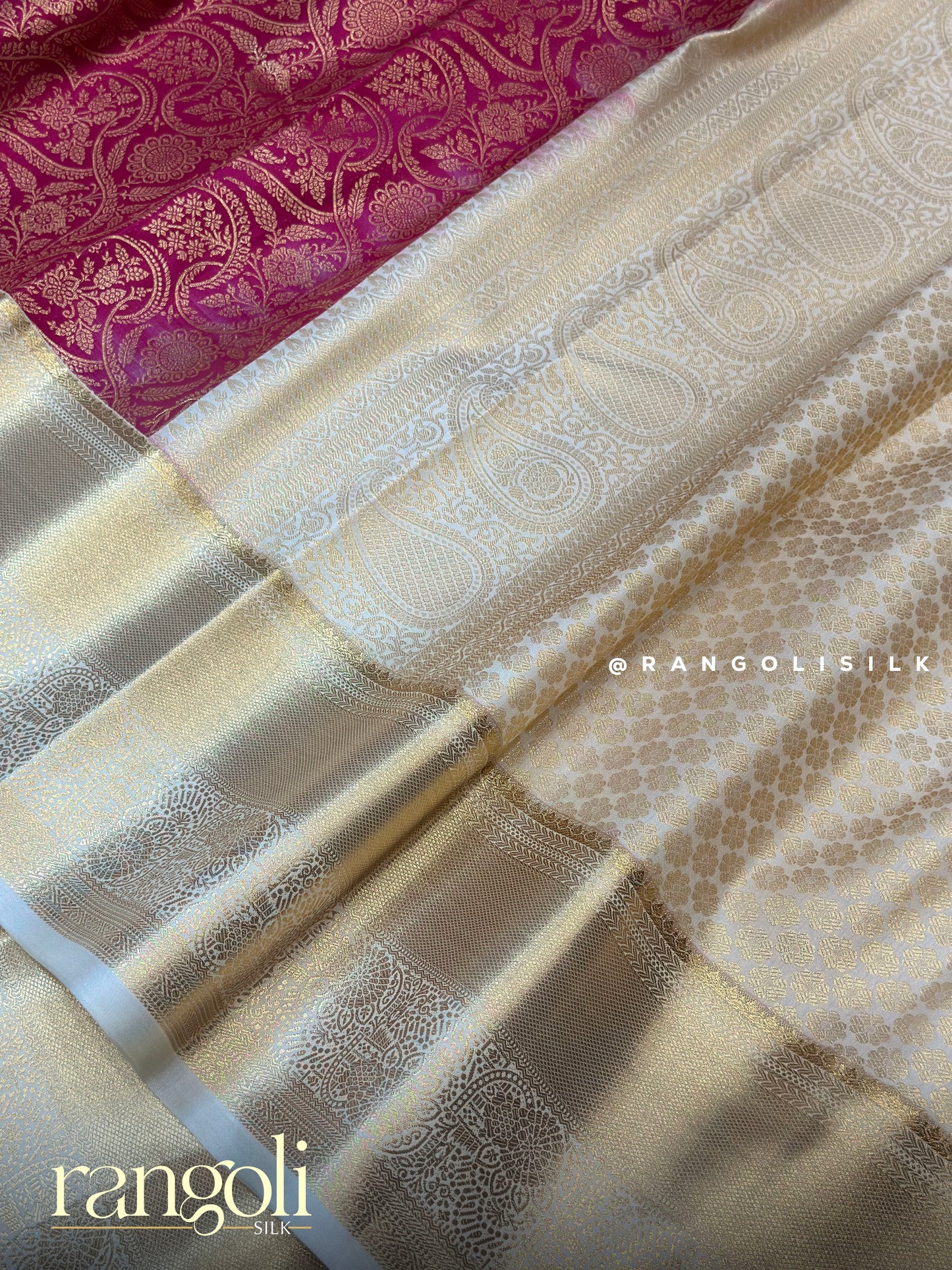 Elegant Kanjivaram Silk Saree with Intricate Brocade Patterns - Post 685