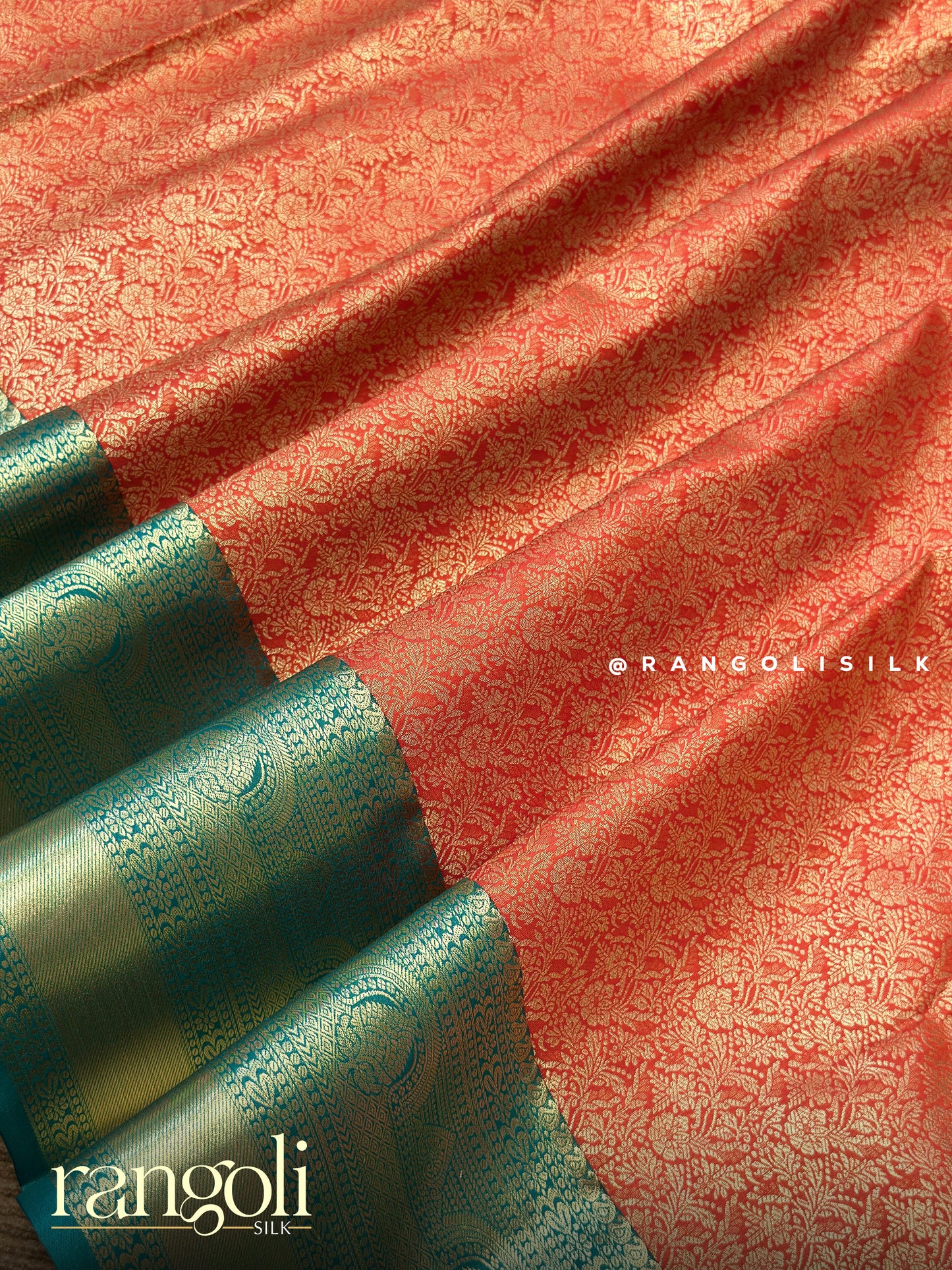Elegant Kanjivaram Silk Saree with Intricate Brocade Patterns - Post 685