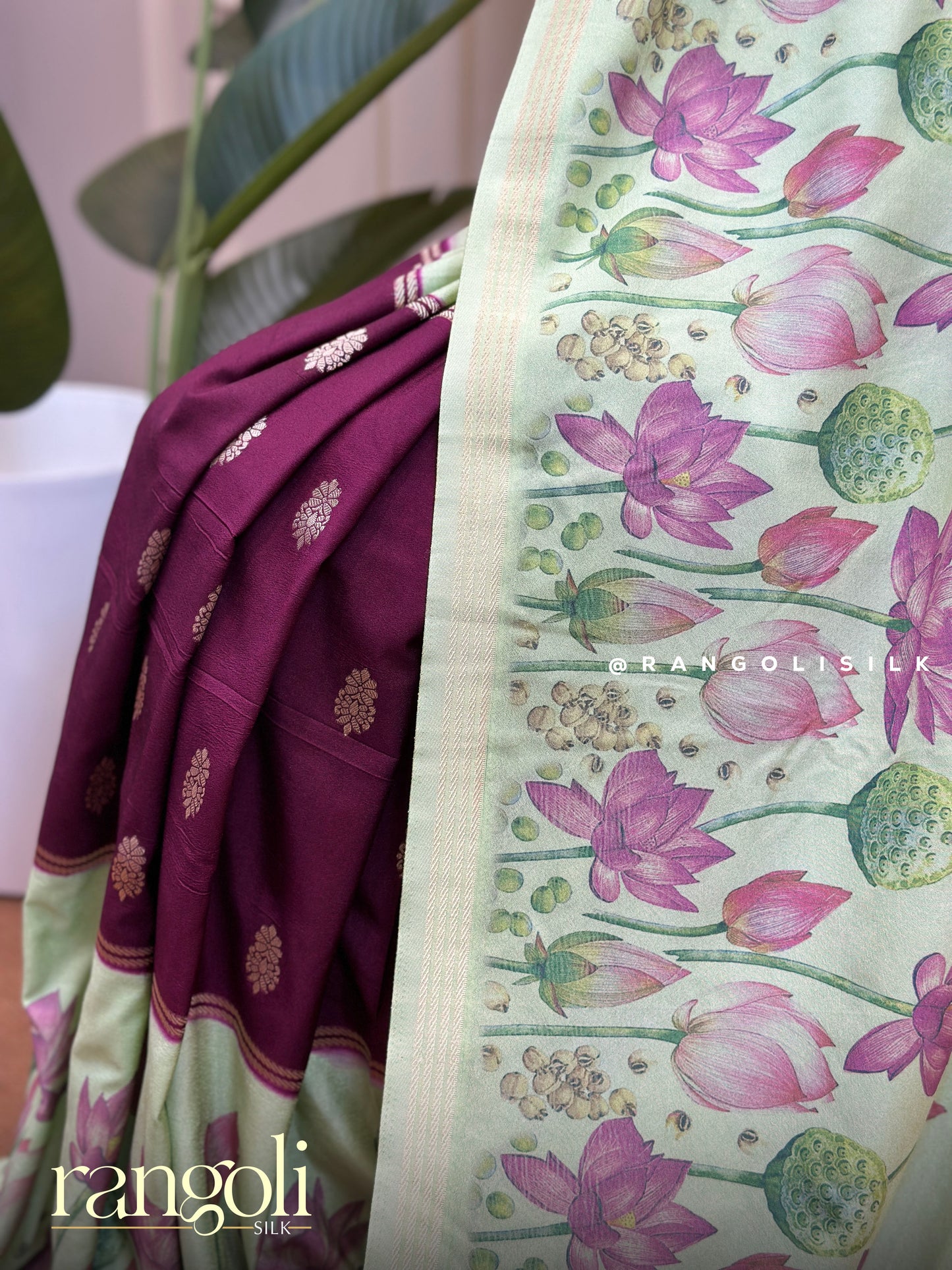 Festive Kalamkari Crepe Saree – Bright, Bold & Beautifully Traditional - Post 691