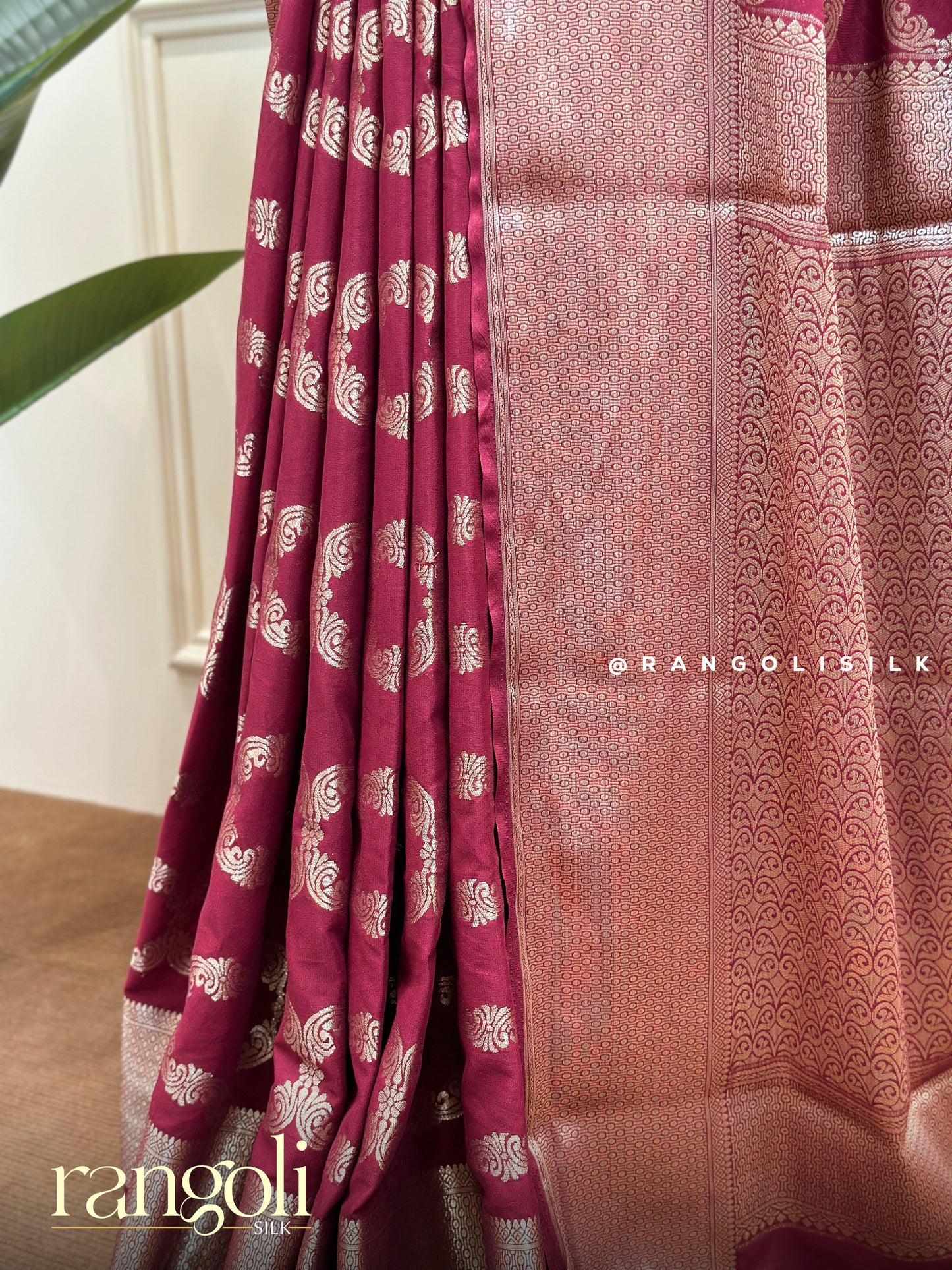 Timeless Semi Mysore Silk Sarees with Subtle Woven Patterns - Post 704